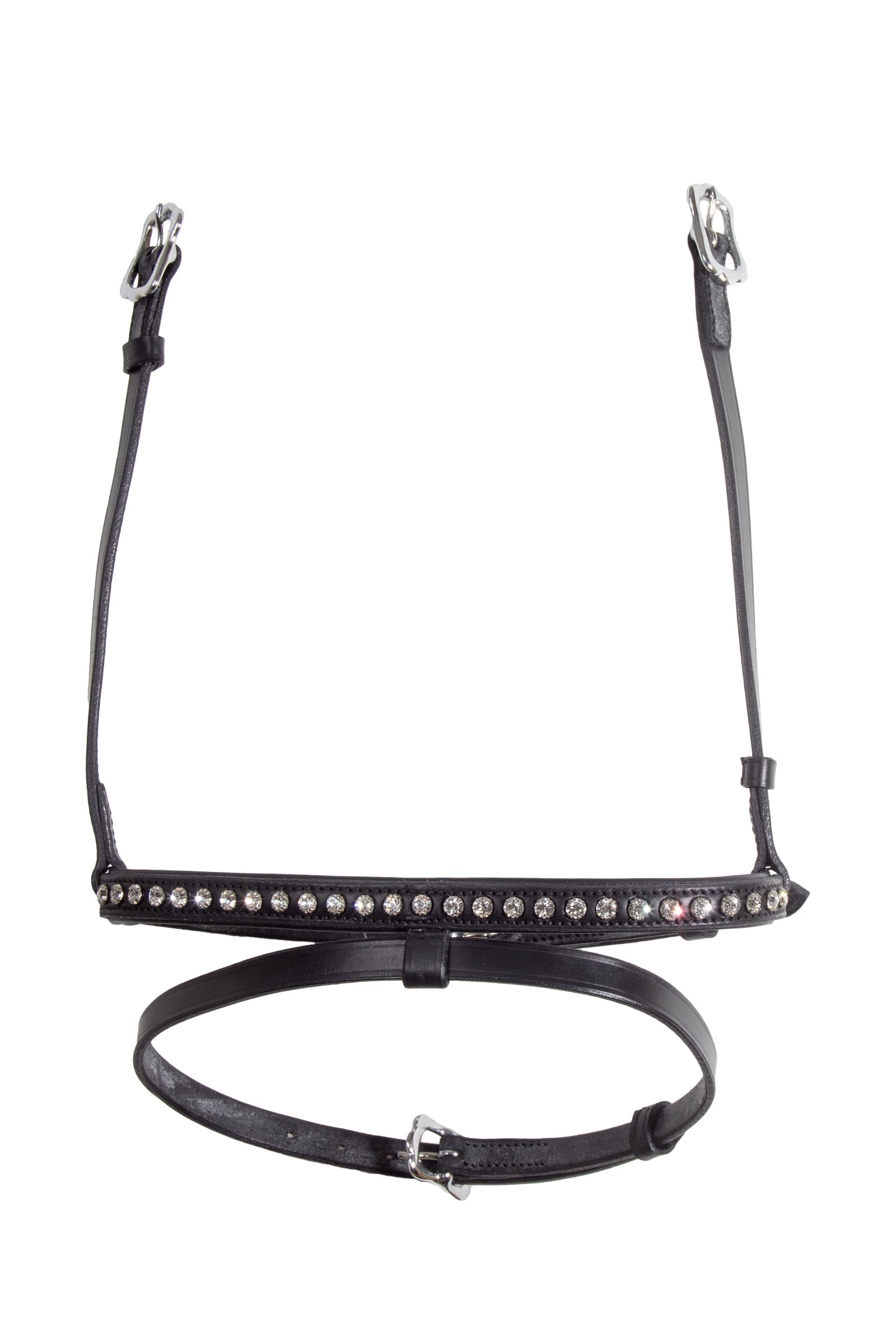 Karlslund Muserolle combinée , 1 rangée de strass Briderie et enrênements