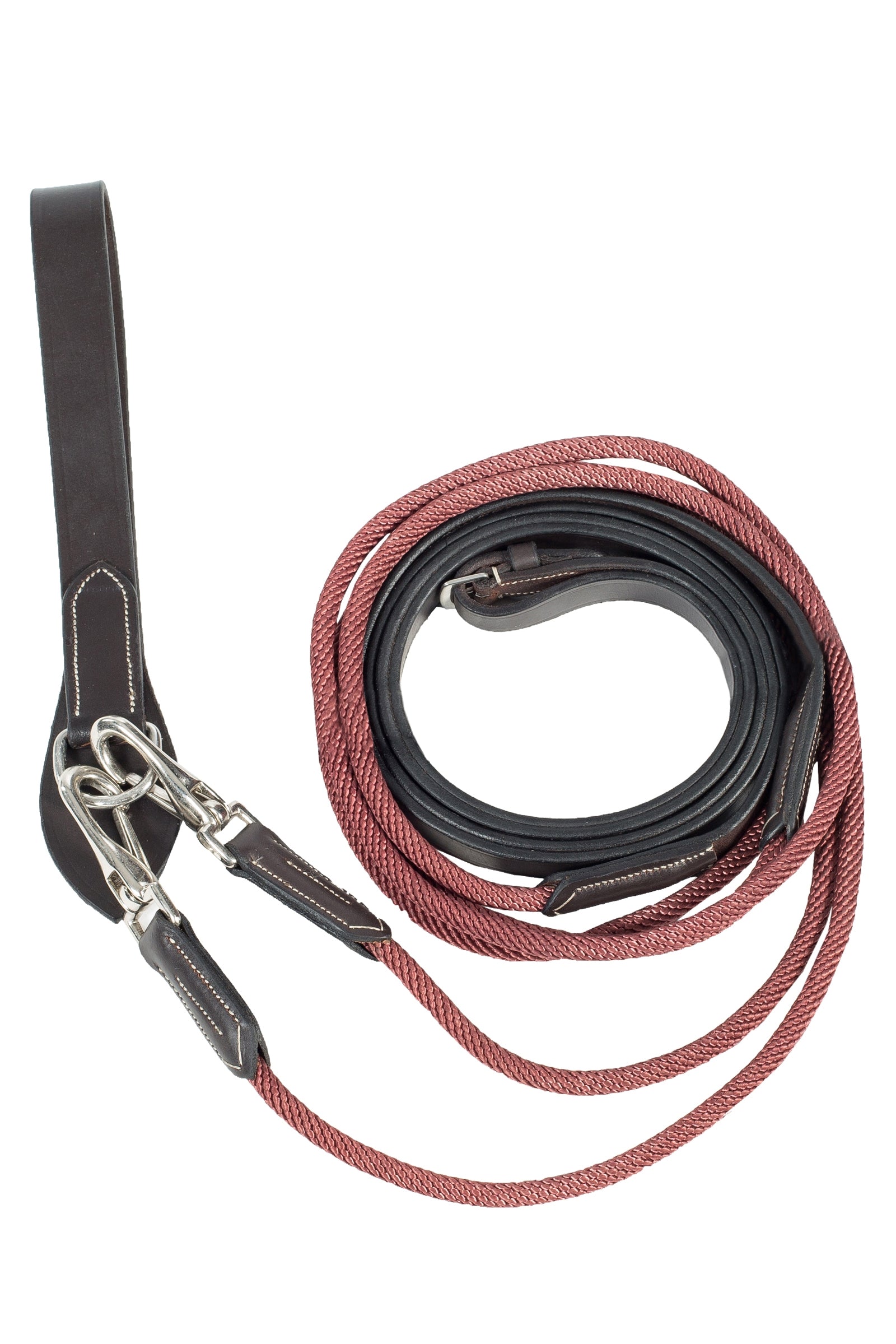 Horze Sparta Nylon/Leather Draw Reins Bridles & Reins