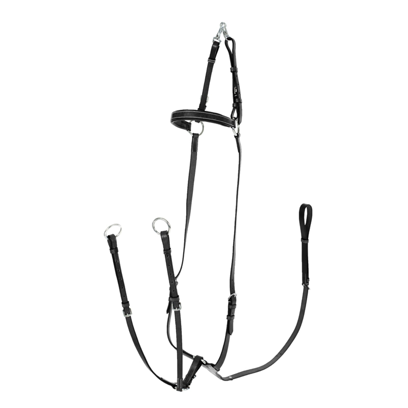 chestnut rosso - Ligne économique martingale de chasse en cuir chestnut rosso - Ligne économique martingale de chasse en cuir