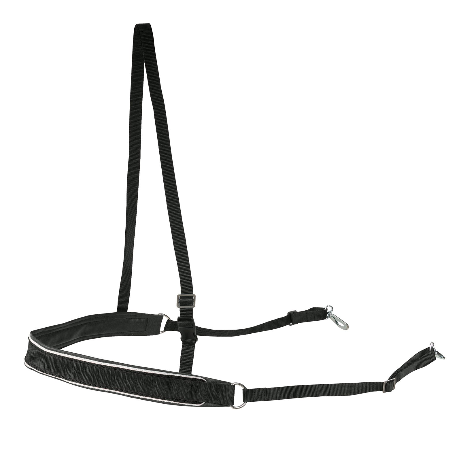 Finntack Large bricole Pro nylon avec passepoil Trot attelé