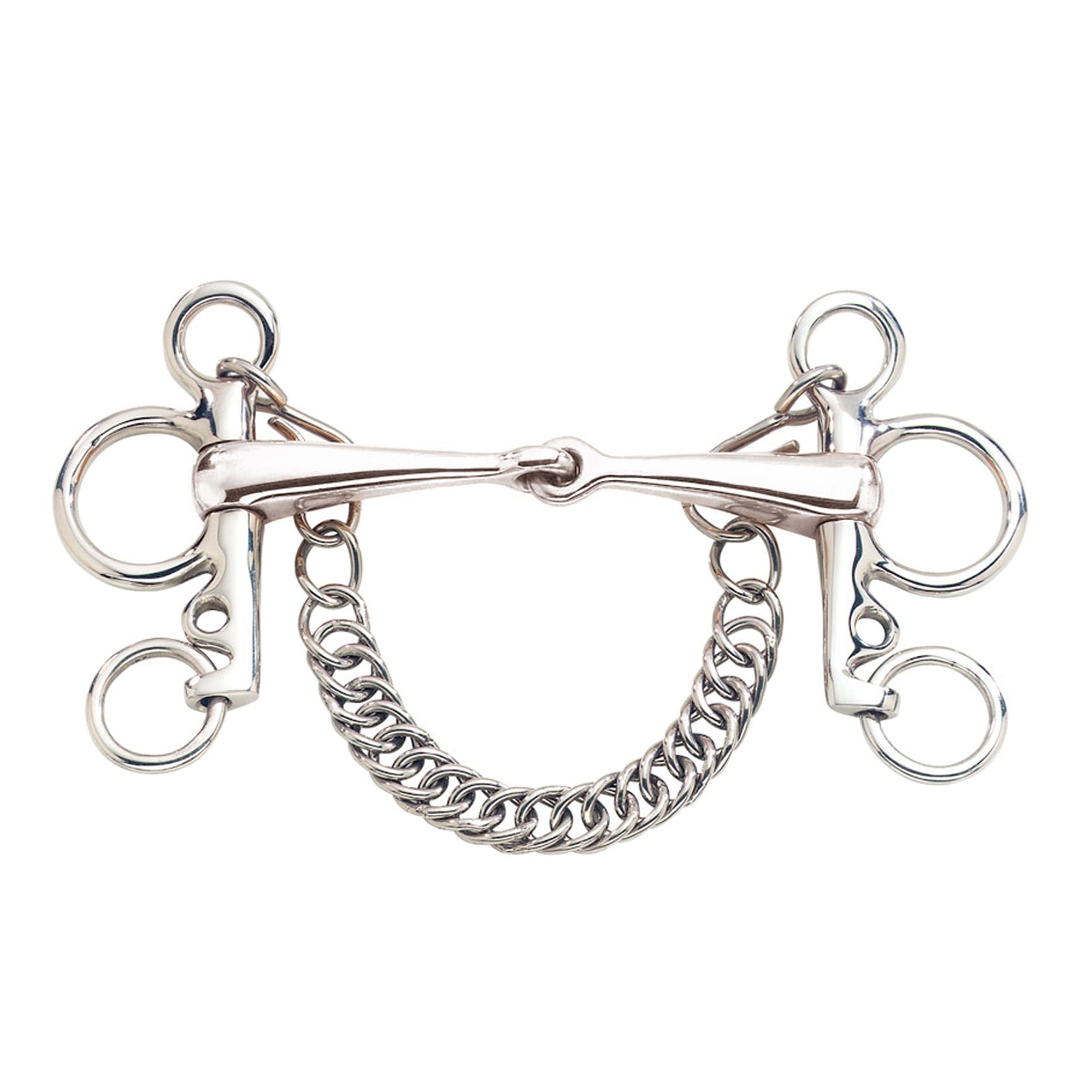 Sprenger Pelham , acier inoxydable à simple brisure 16 mm Mors