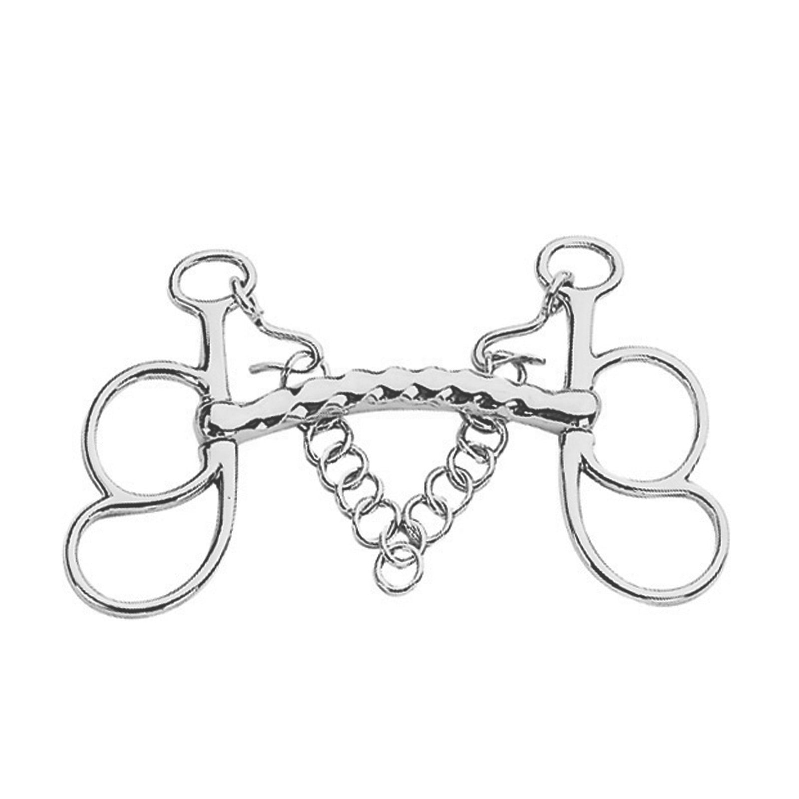 Sprenger Butterfly Liverpool bit, Stainless steel Trot attelé