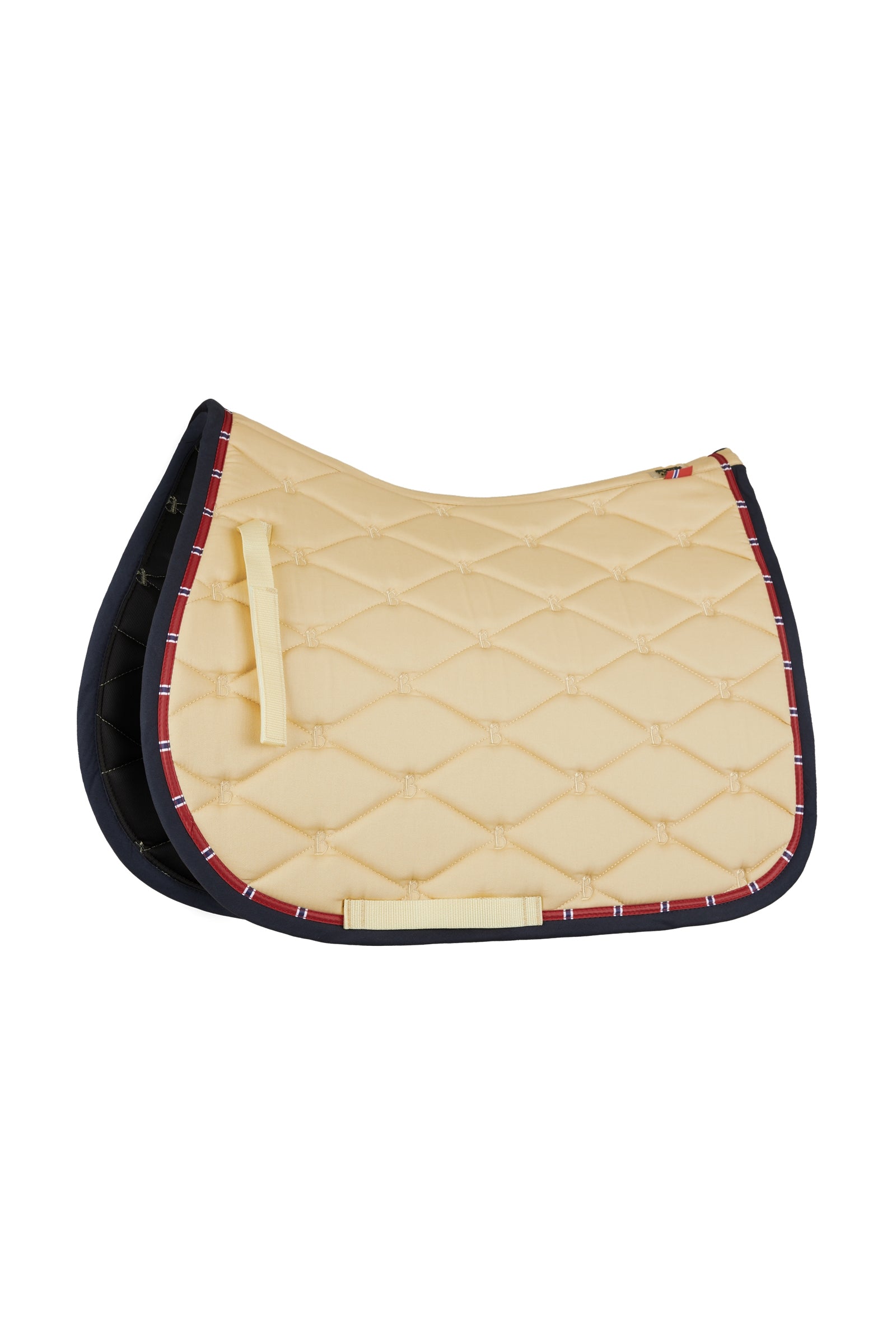 B Vertigo Tapis de selle de dressage Amory avec monogramme brodé Tapis de selle