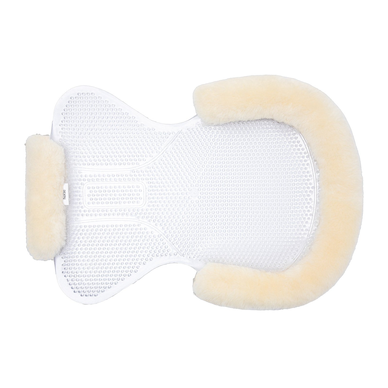 Horze Harleigh Amortisseur gel avec bordure mouton Tapis de selle