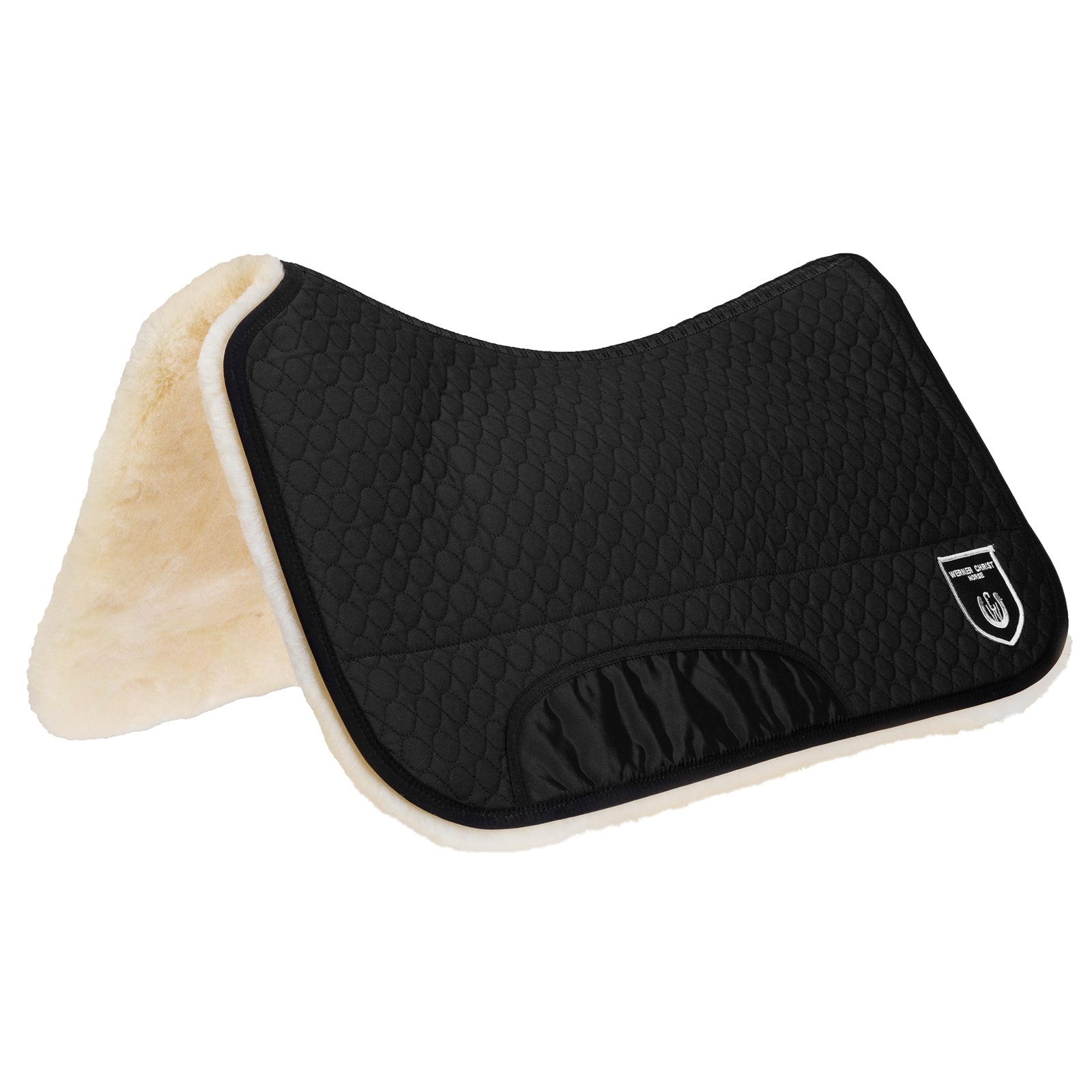 Christ Pad Western sans velcro mouton 30mm Tapis de selle