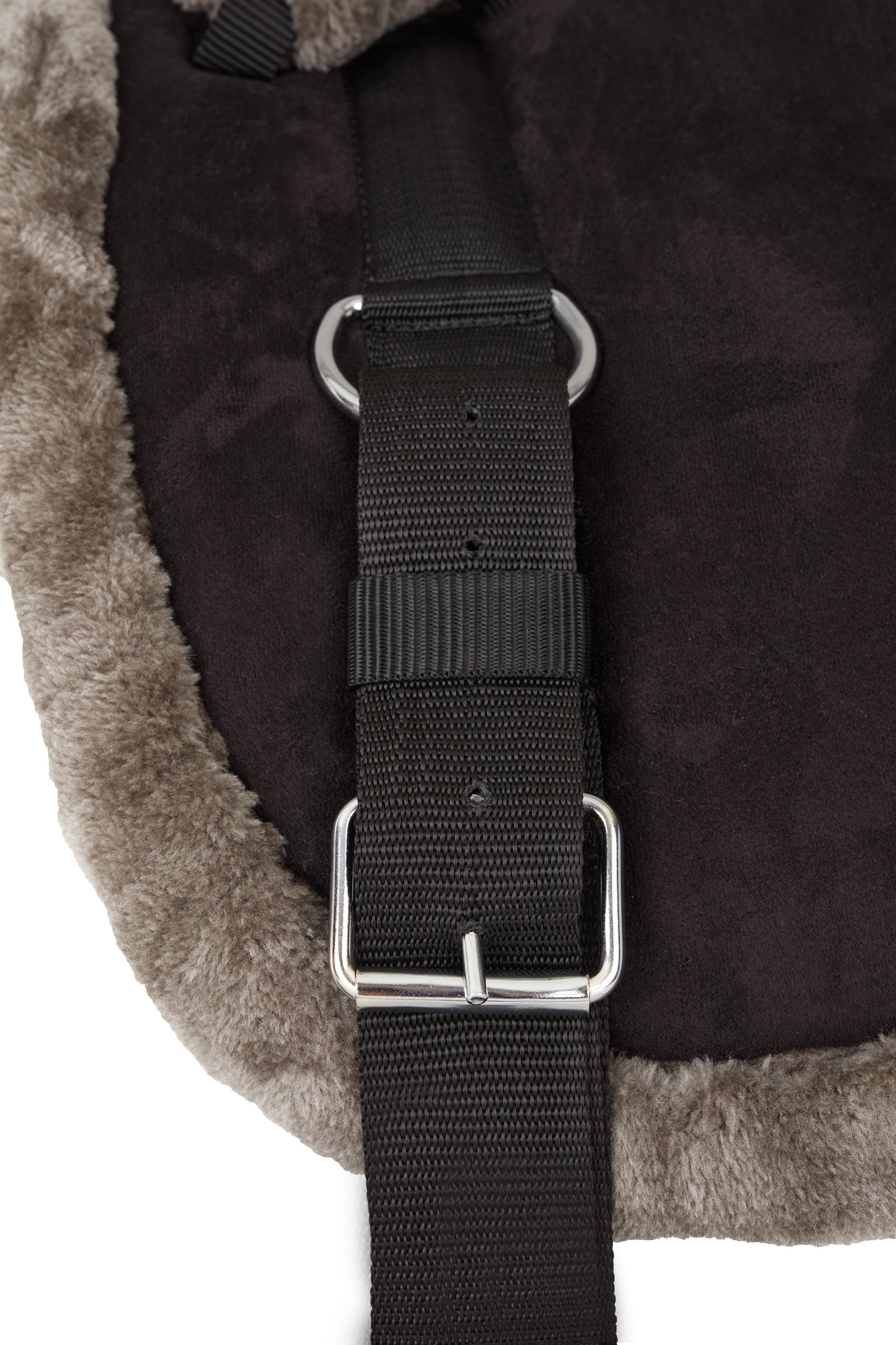 Horze PU Suede Bareback Saddle Saddles, Girths & Stirrups