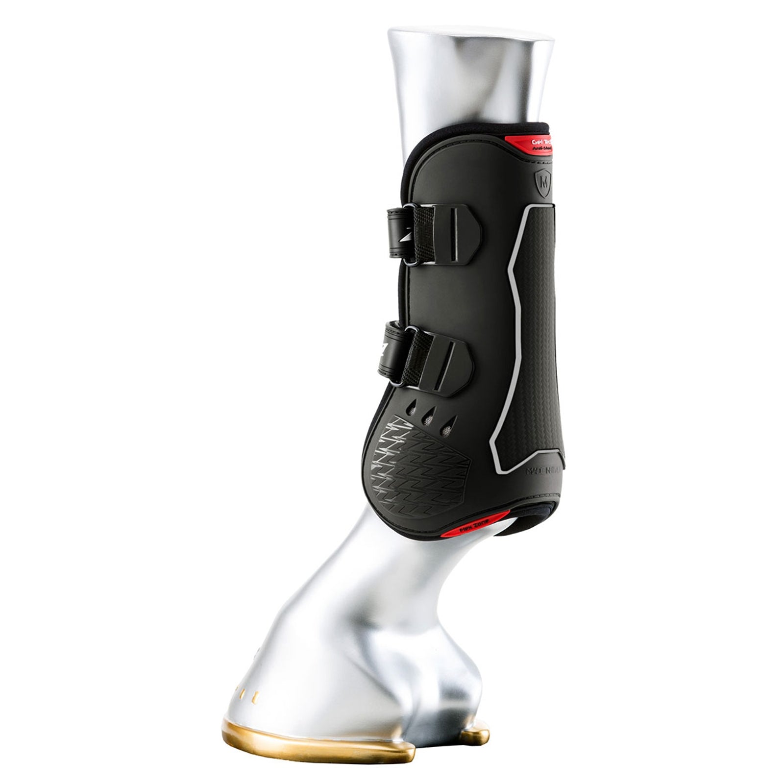 Zandona Carbon Air Tendon Boots with Hook and Loop Closure Leg Protection & Hoof Protection for Horses