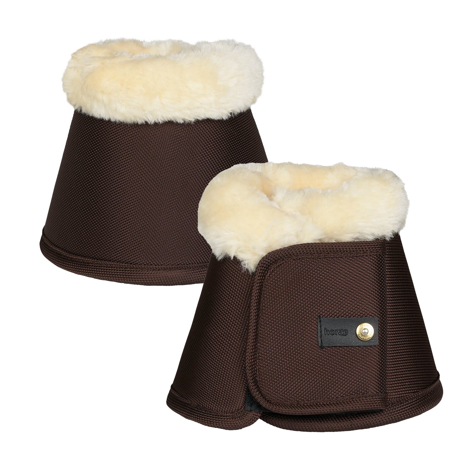 Horze Cloches Lincoln avec fourrure Leg Protection & Hoof Protection for Horses