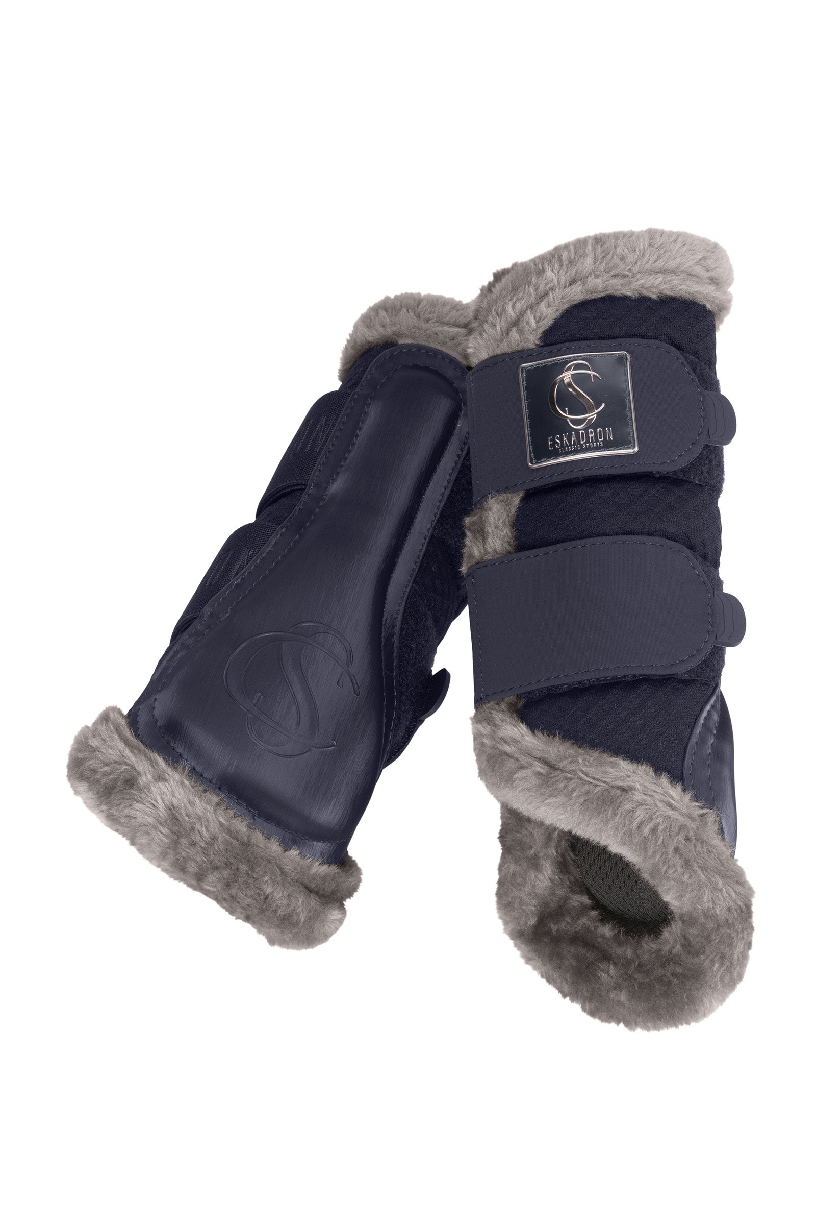 Eskadron Guêtres de sport classiques Mesh fausse fourrure PE24 Leg Protection & Hoof Protection for Horses