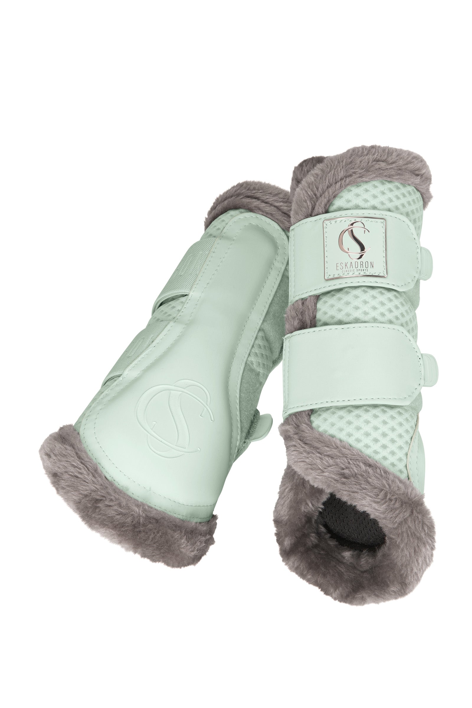 Eskadron Guêtres de sport classiques Mesh fausse fourrure PE24 Leg Protection & Hoof Protection for Horses