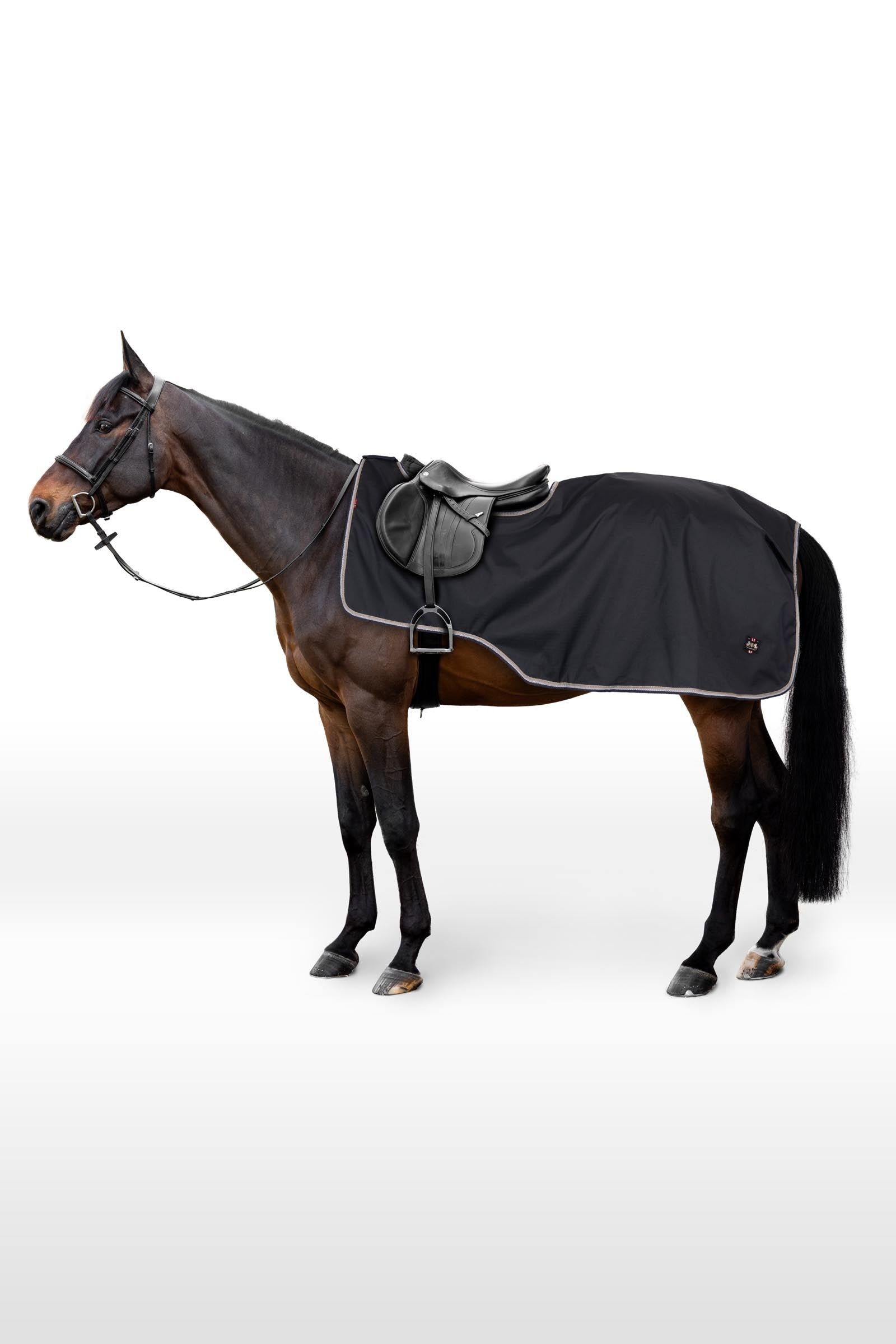 B Vertigo Couvre-reins doublé laine Vertigo Lachlan 600D Couvertures cheval