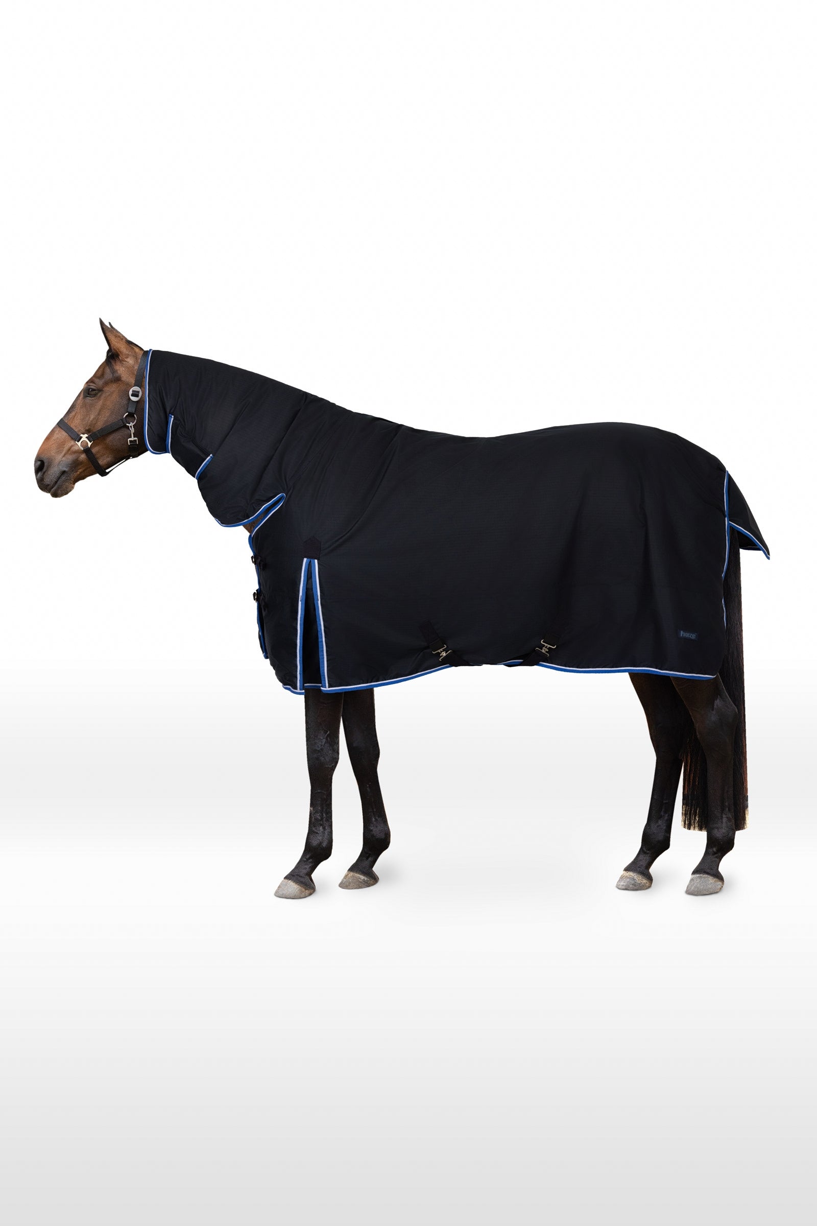 Horze Couverture d'extérieur avec couvre-encolure Glasgow, 400 g Couvertures cheval