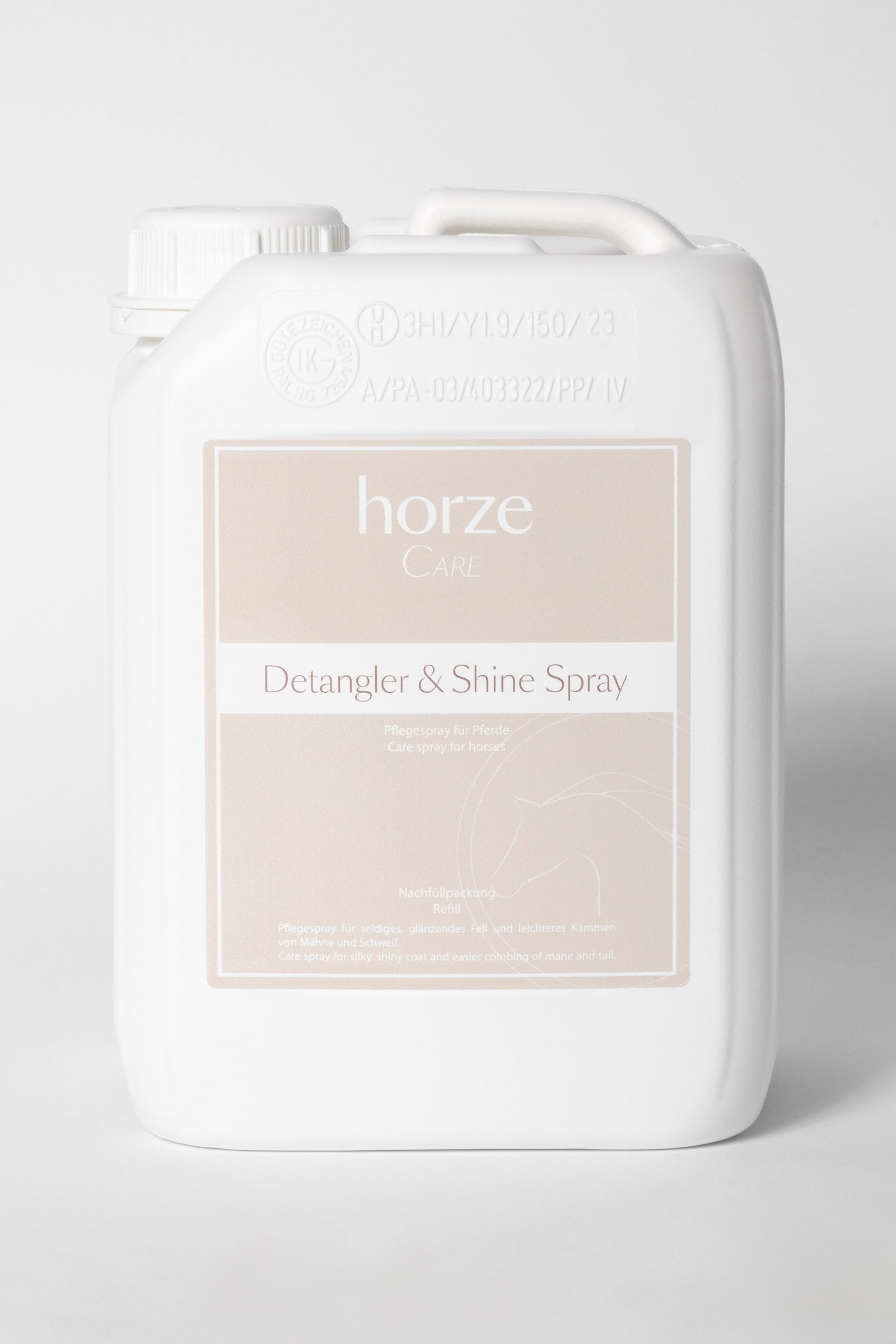 Horze Recharge vaporisateur démêlant et brillance , 2,5 l Soins