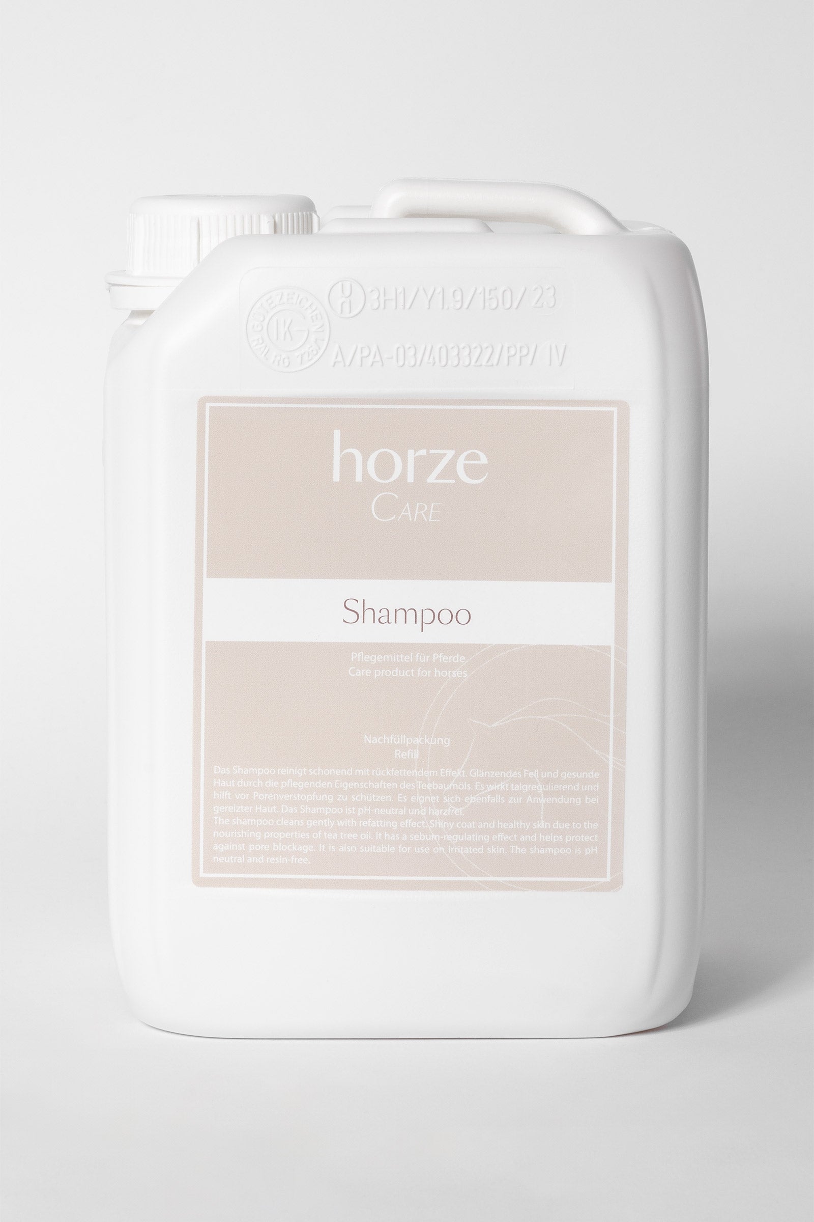 Horze Recharge de shampoing à l'huile essentiel d'arbre à thé Horze, 2,5 l Soins