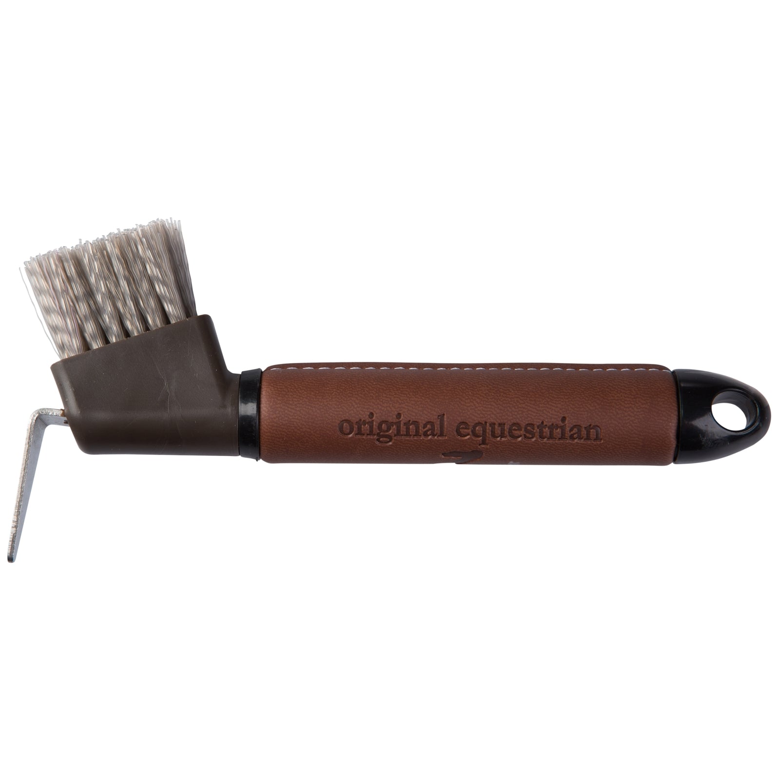 Horze Cure-pied manche cuir Maddox Matériel de pansage