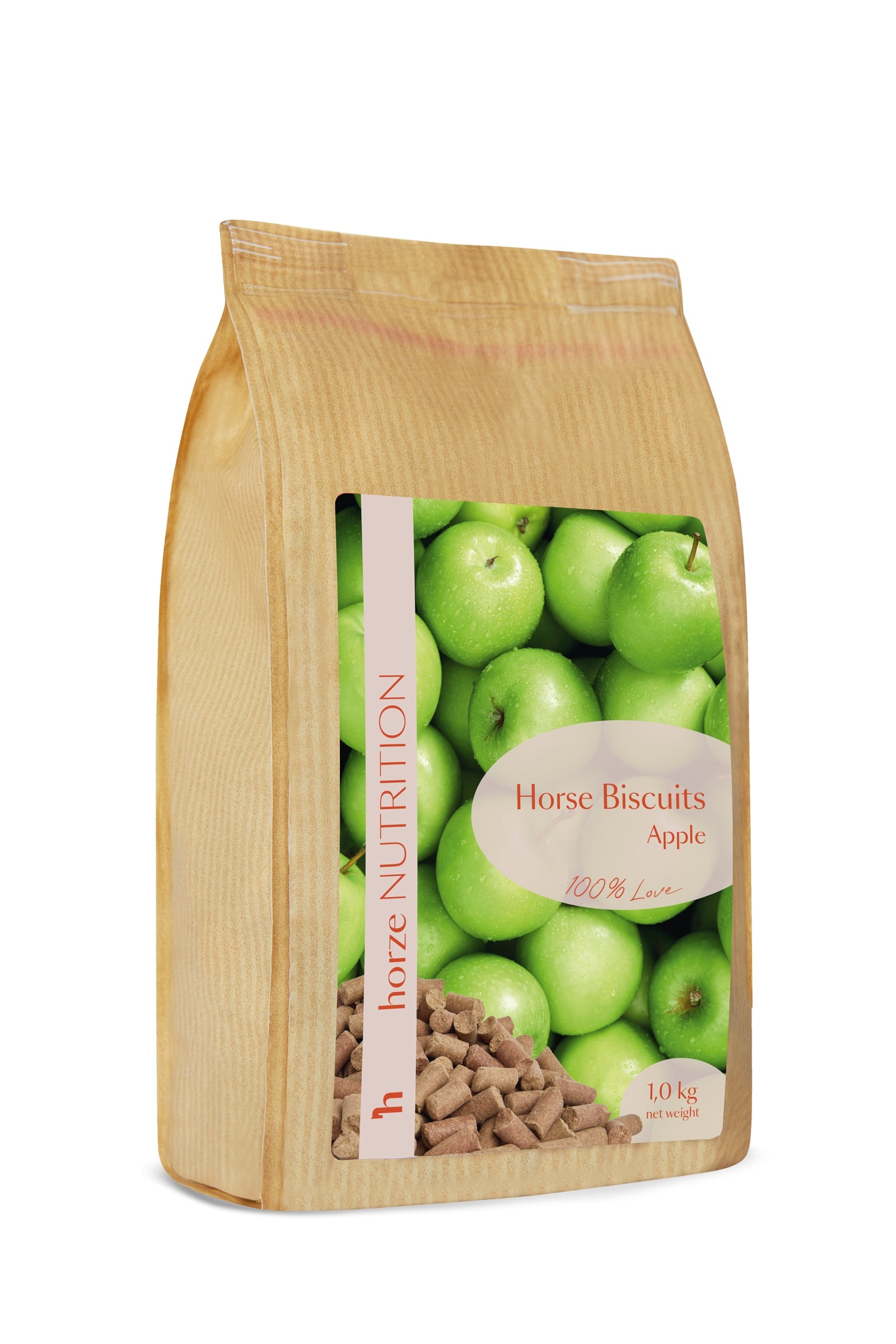Horze Biscuits Pomme, Friandises 1 kg Horse Feed & Nutrition