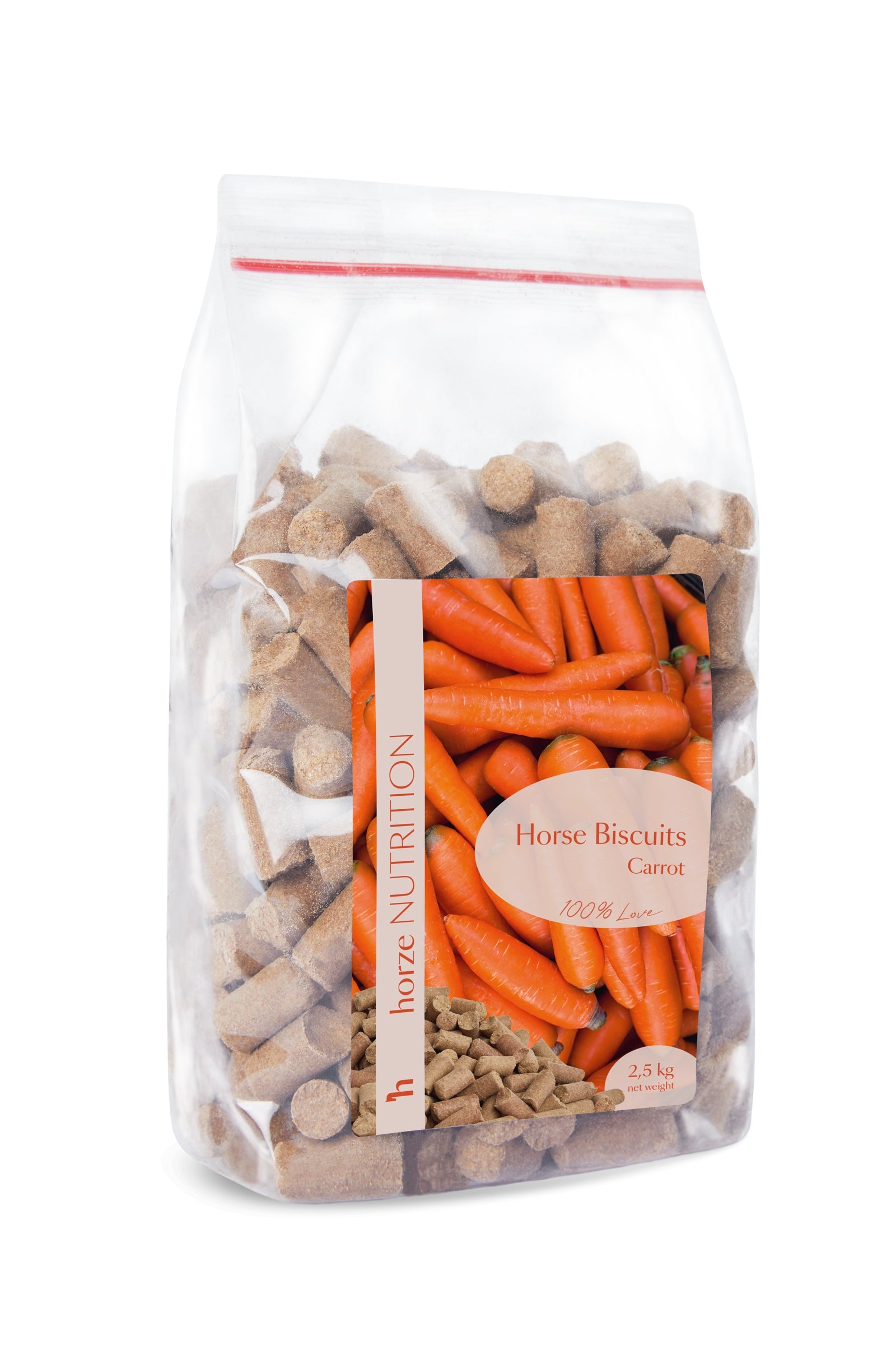 Horze Biscuits Carrot, Treats 2,5kg Horse Feed & Nutrition