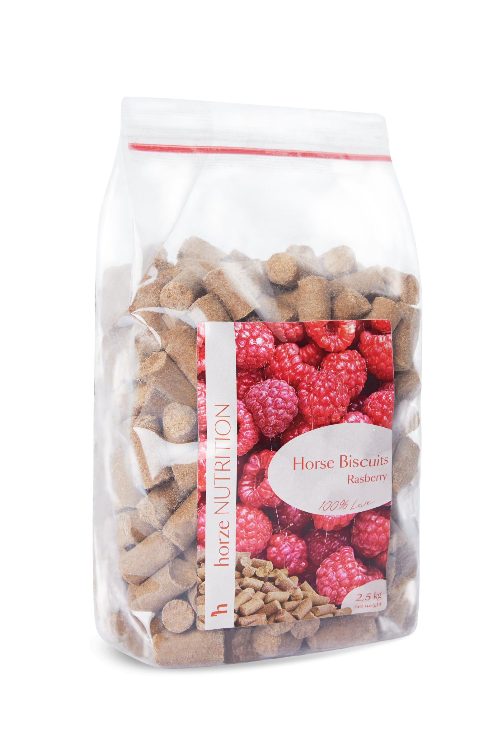 Horze Biscuits Framboise, Friandises 2,5 kg Horse Feed & Nutrition