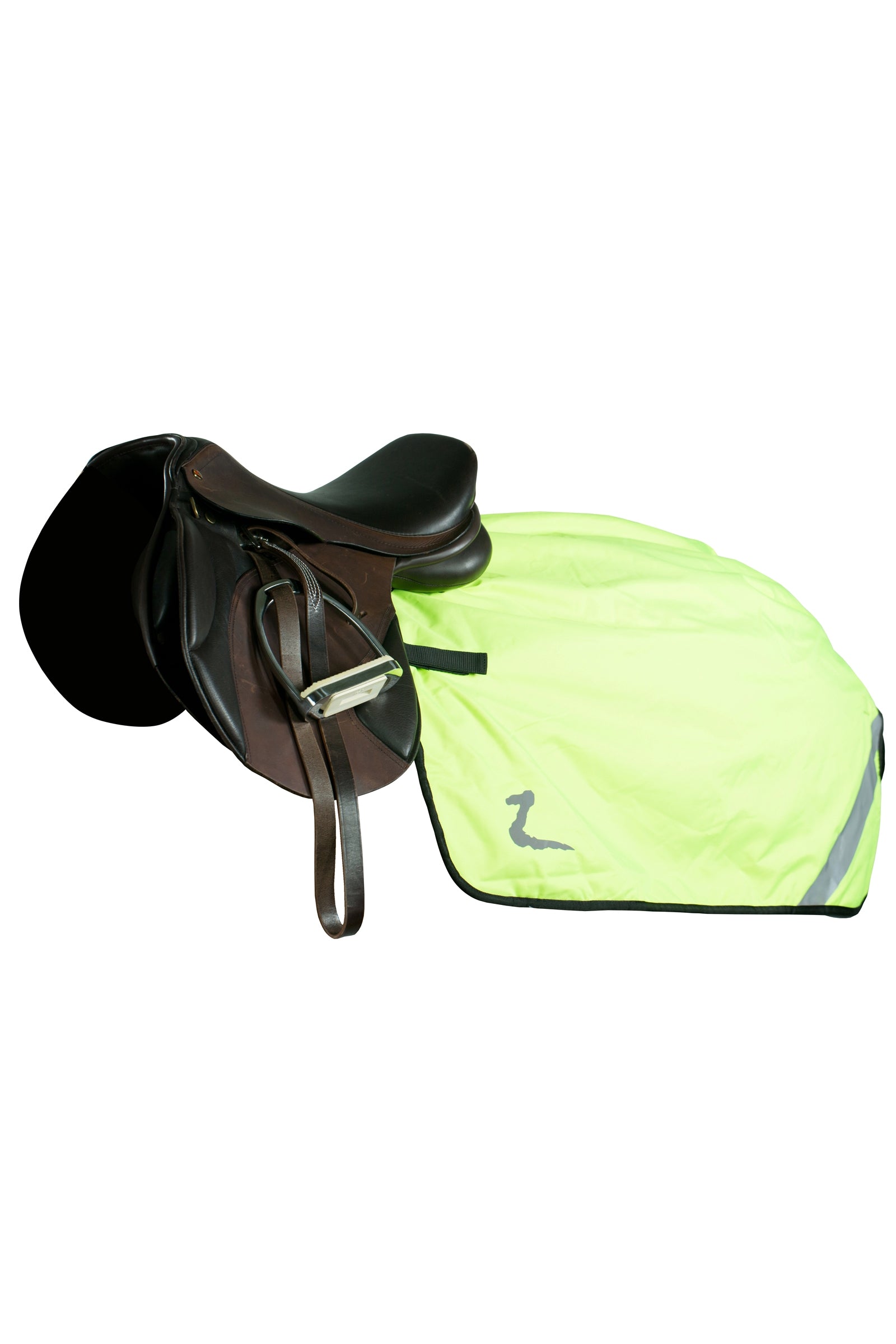 Horze Couvre-reins couverture réfléchissante fluo Reflective