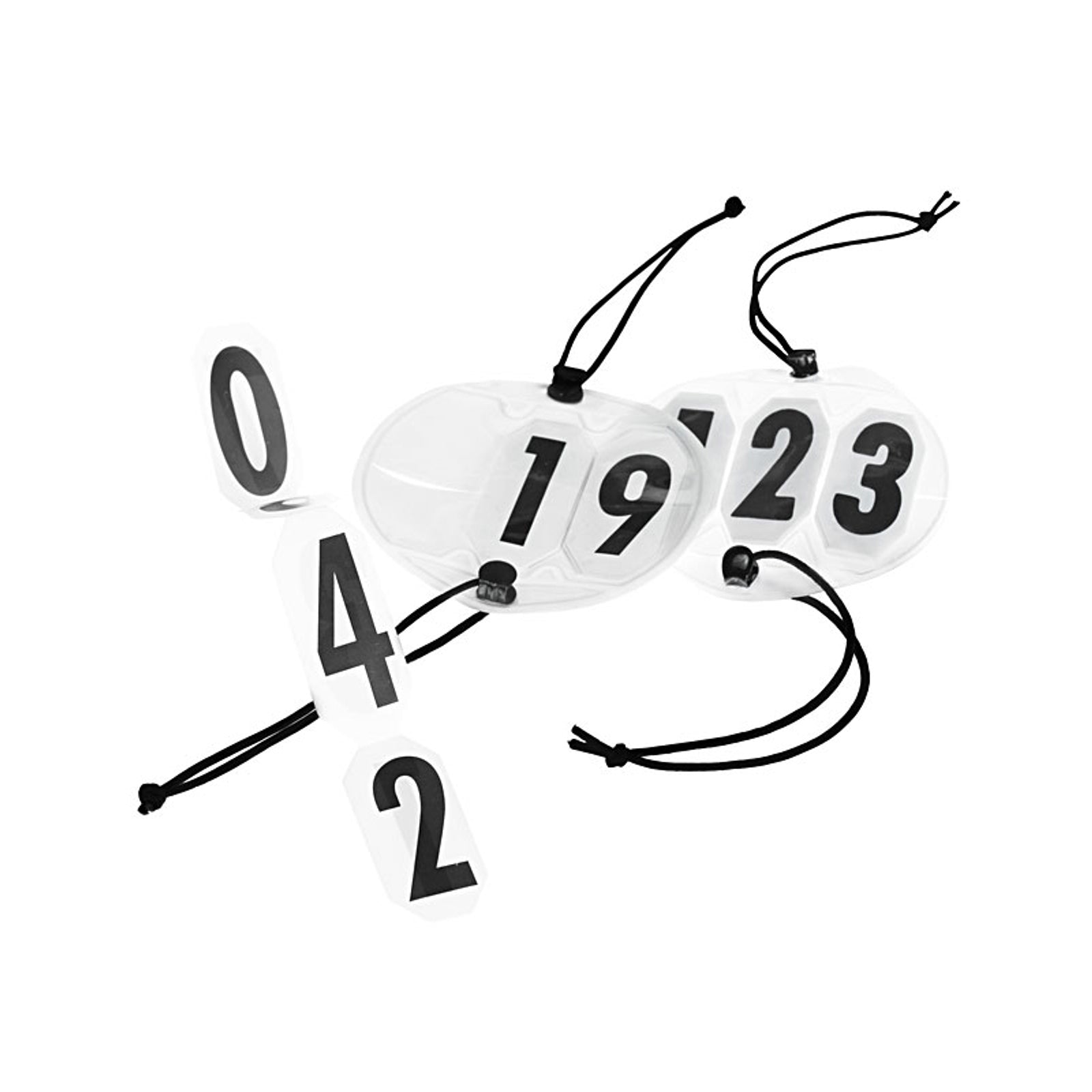 Horze Porte-numéro de dossard de concours avec jeu de numéros Vêtements d'équitation femme