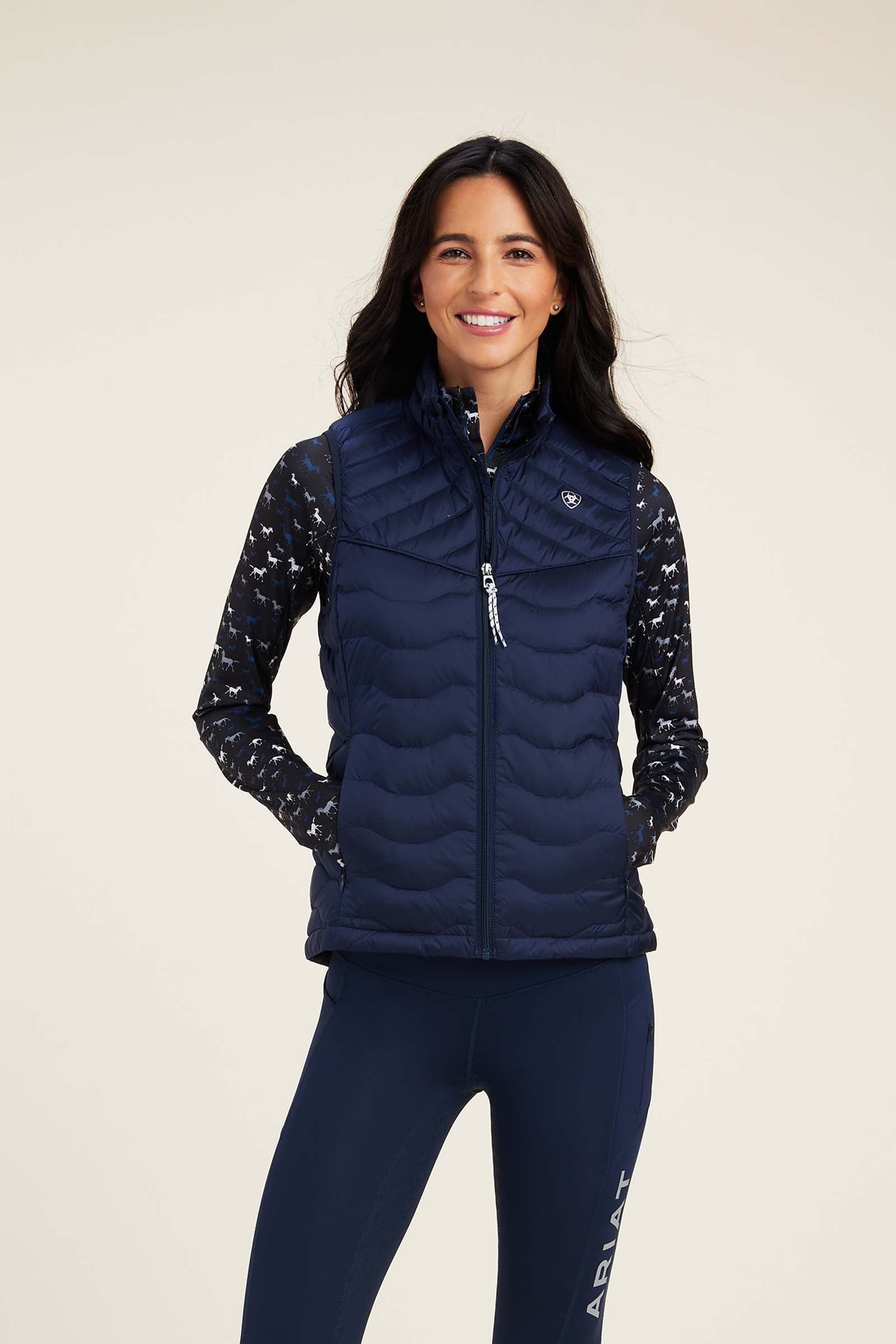 Ariat Ideal Down gilet sans manches pour femmes Vêtements d'équitation femme