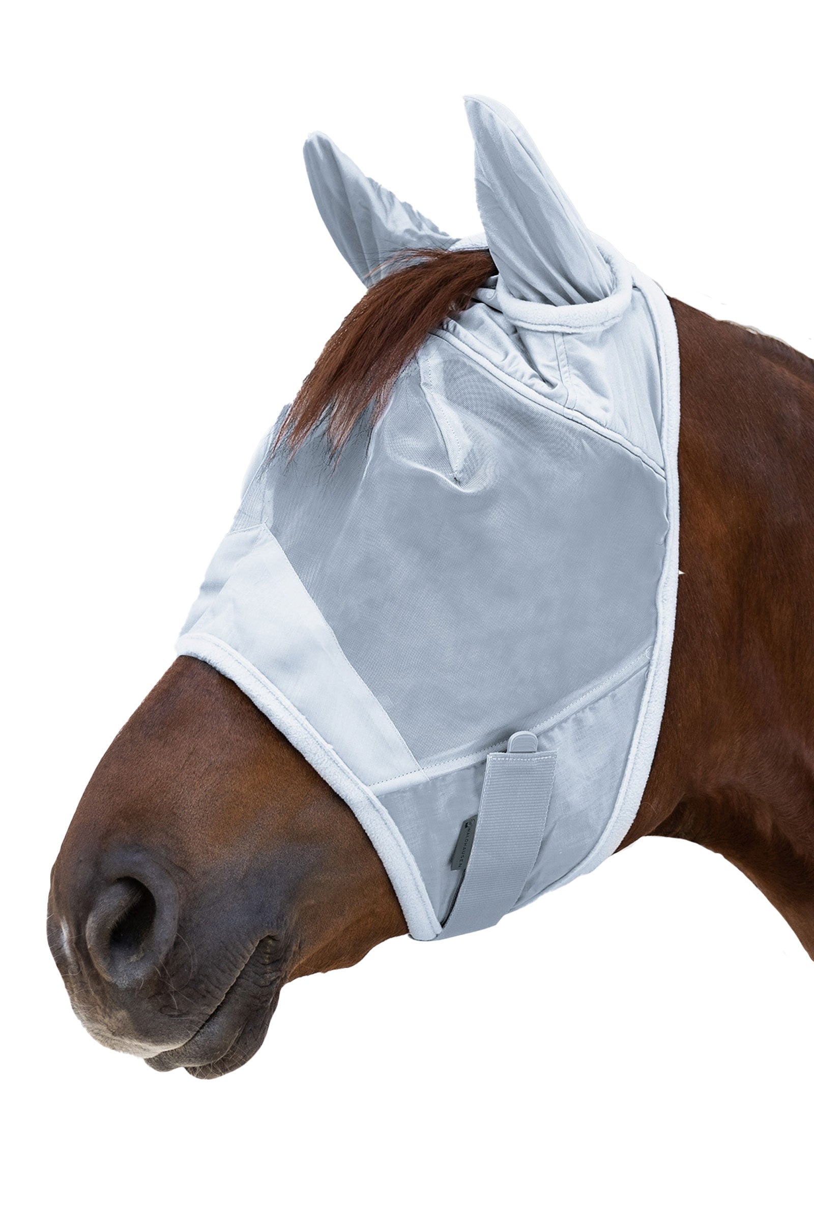 Waldhausen Premium masque anti-mouches avec oreilles Anti-mouches cheval