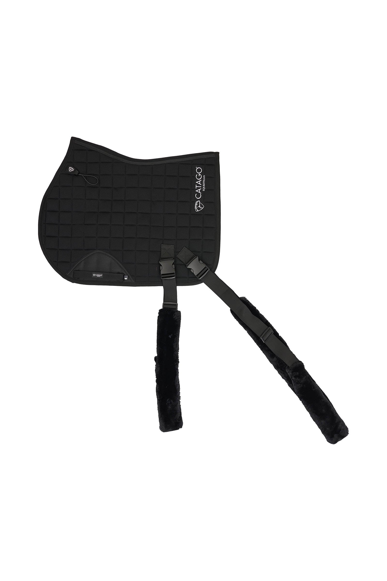 Catago FIR-Tech Training Tapis de selle mixte avec élastique Tapis de selle