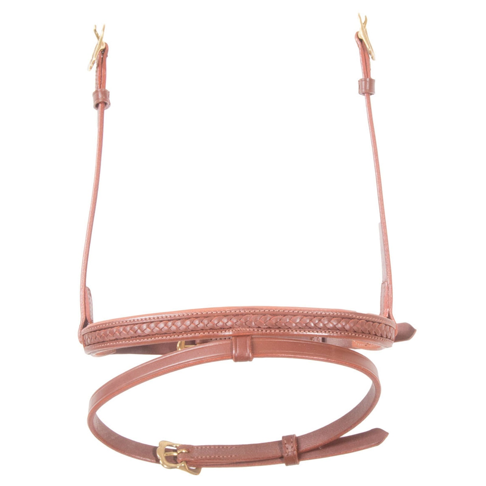 Karlslund Combined noseband with braiding Bridles & Reins