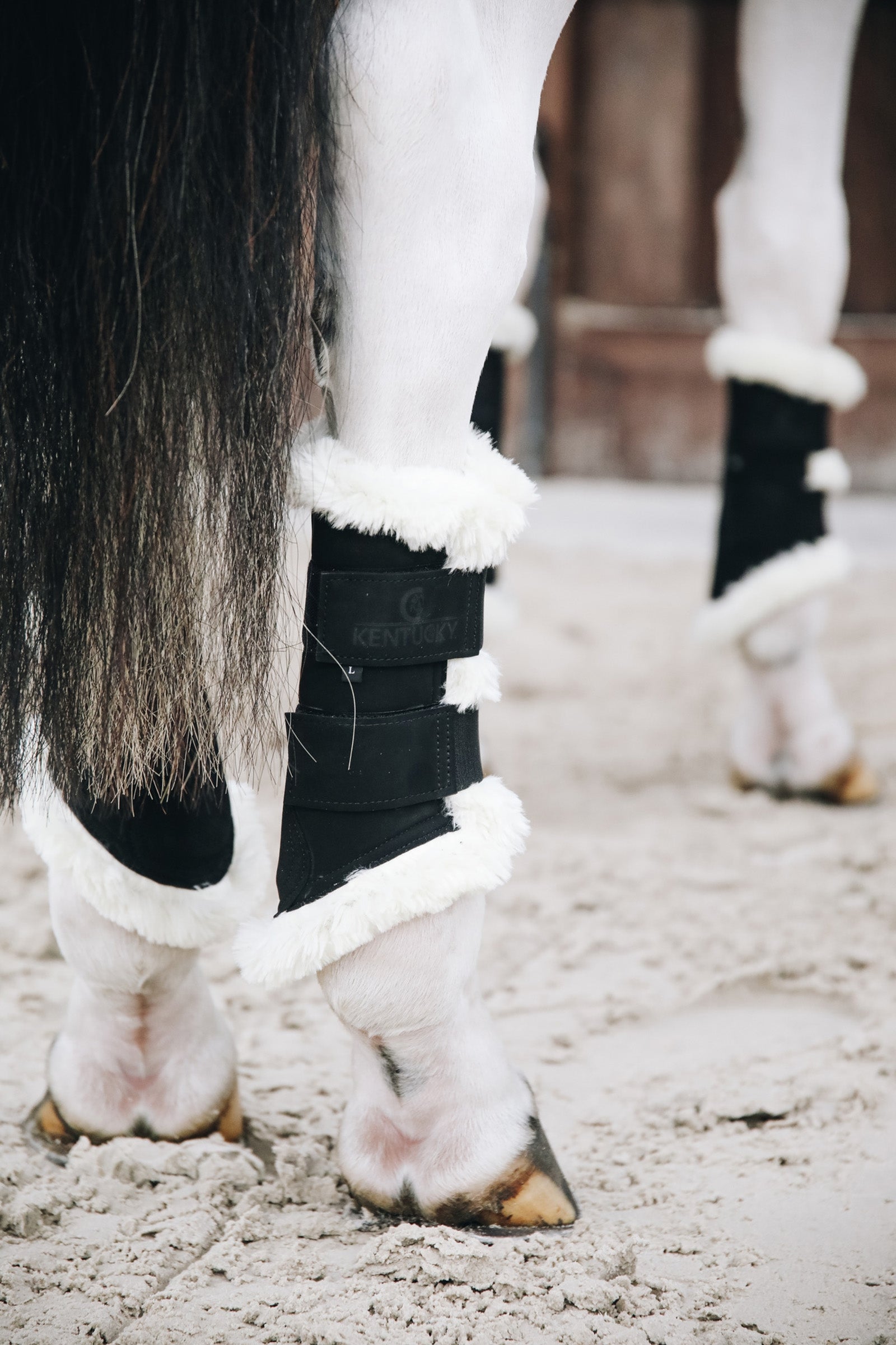 Kentucky Horsewear Guêtres de protection protège-tendons pour l'extérieur AIR, antérieurs Leg Protection & Hoof Protection for Horses