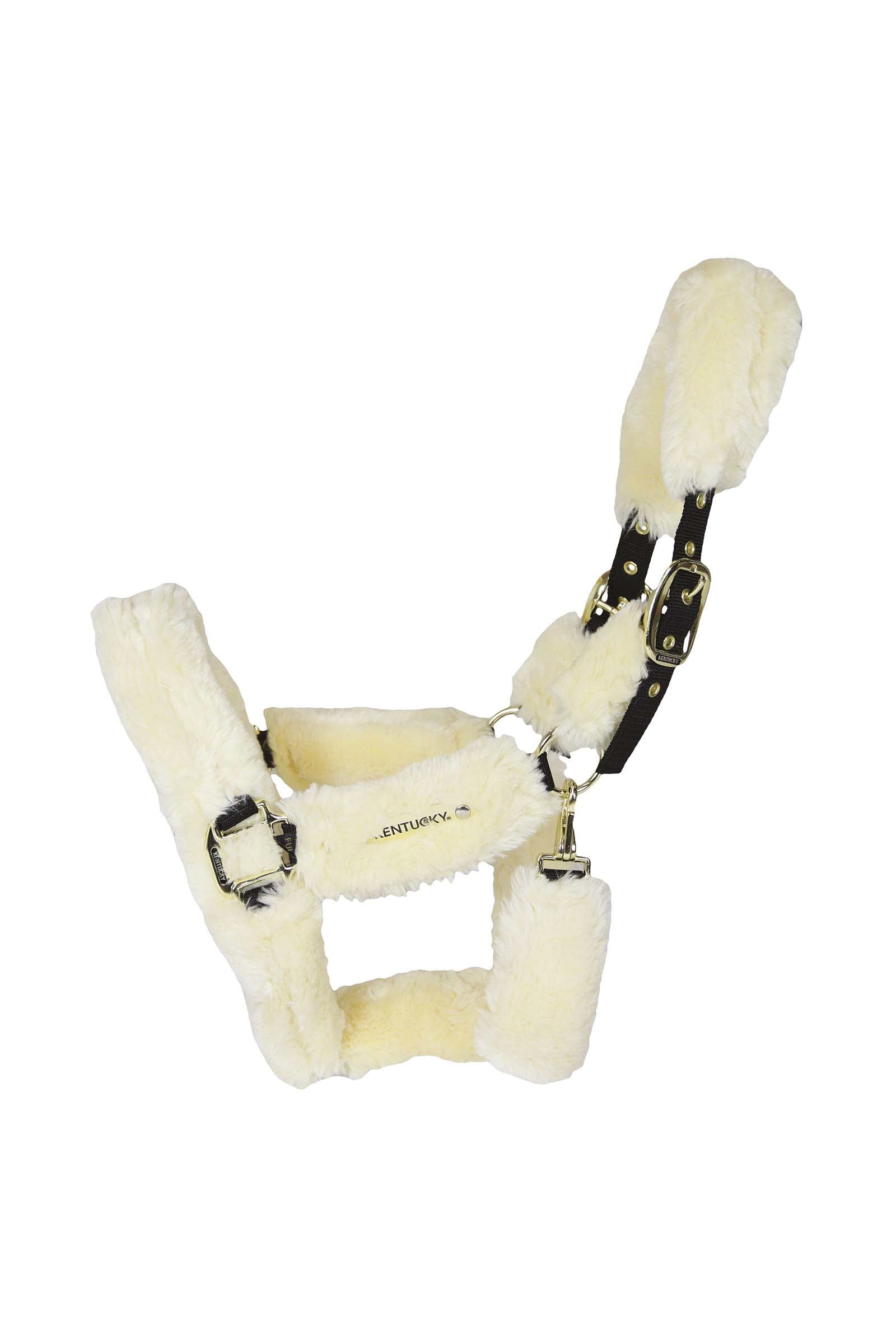 Kentucky Horsewear Shipping Halter With Sheepskin Halters & Leads