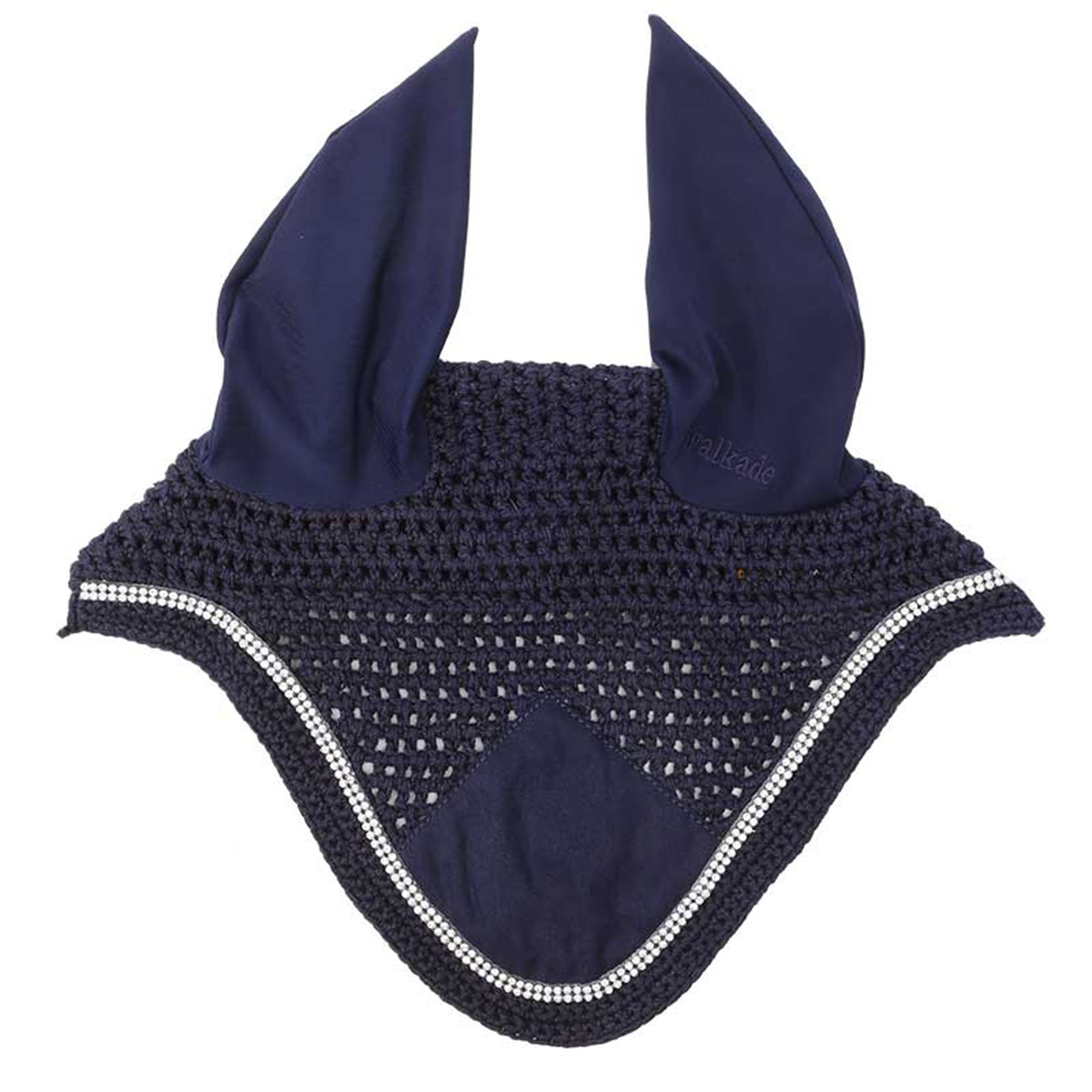 Kavalkade Bonnet chasse-mouches avec strass Tapis de selle