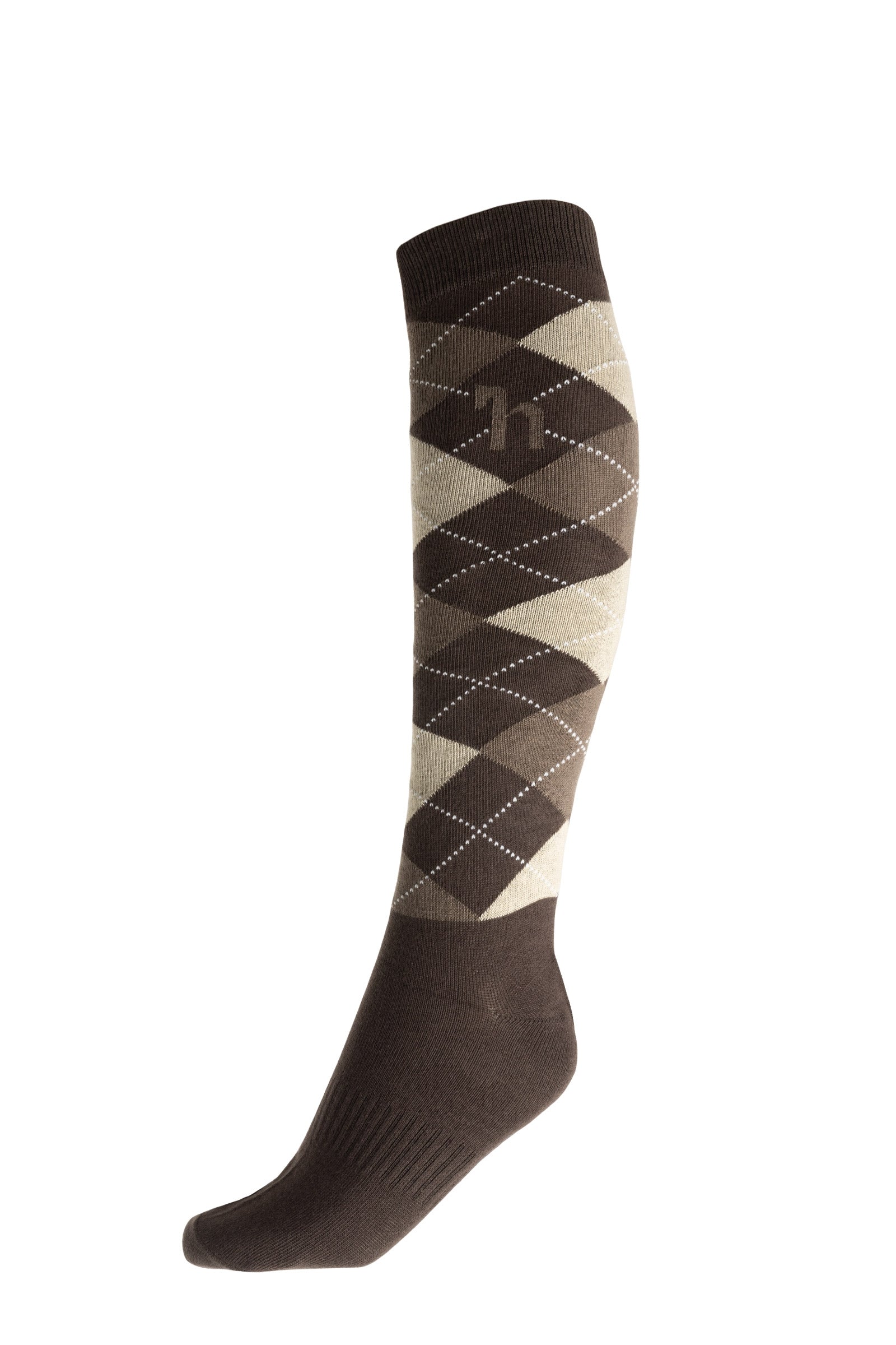 Horze Chaussettes de cavalier à losanges Holly Chaussettes