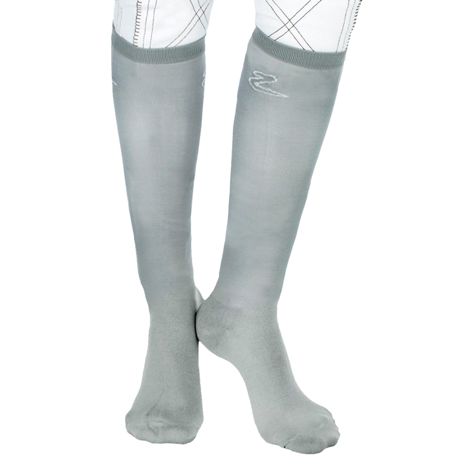 Horze Chaussettes de compétition pour cavalier, pack de 2 Chaussettes