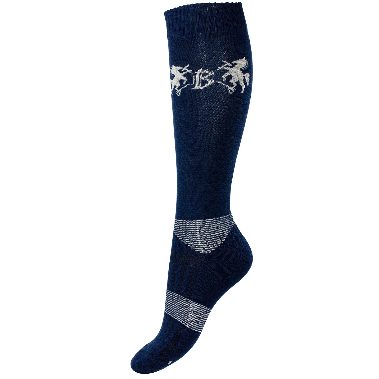 B Vertigo Chaussettes de cavalier hiver laine mélangée Geox Chaussettes