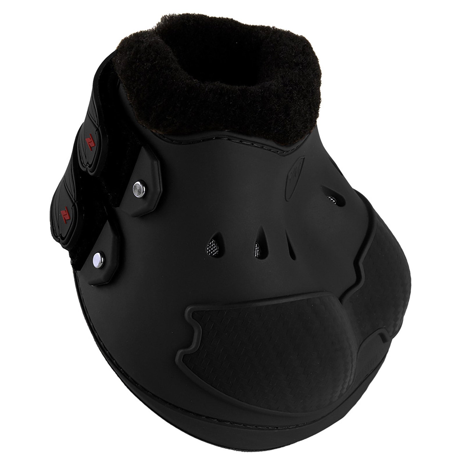 Zandona Cloches protège-glomes à velcro Carbon Air Leg Protection & Hoof Protection for Horses