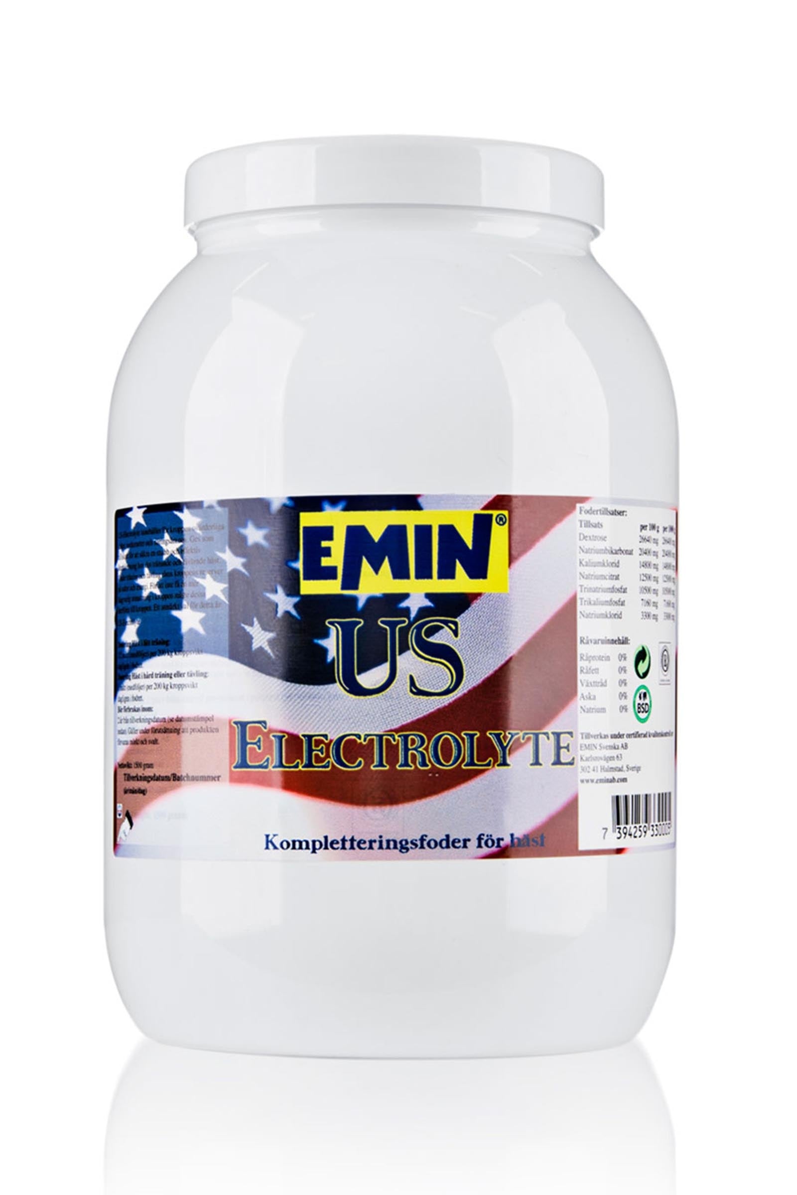 Emin US Electrolyte , 1500 g Horse Feed & Nutrition