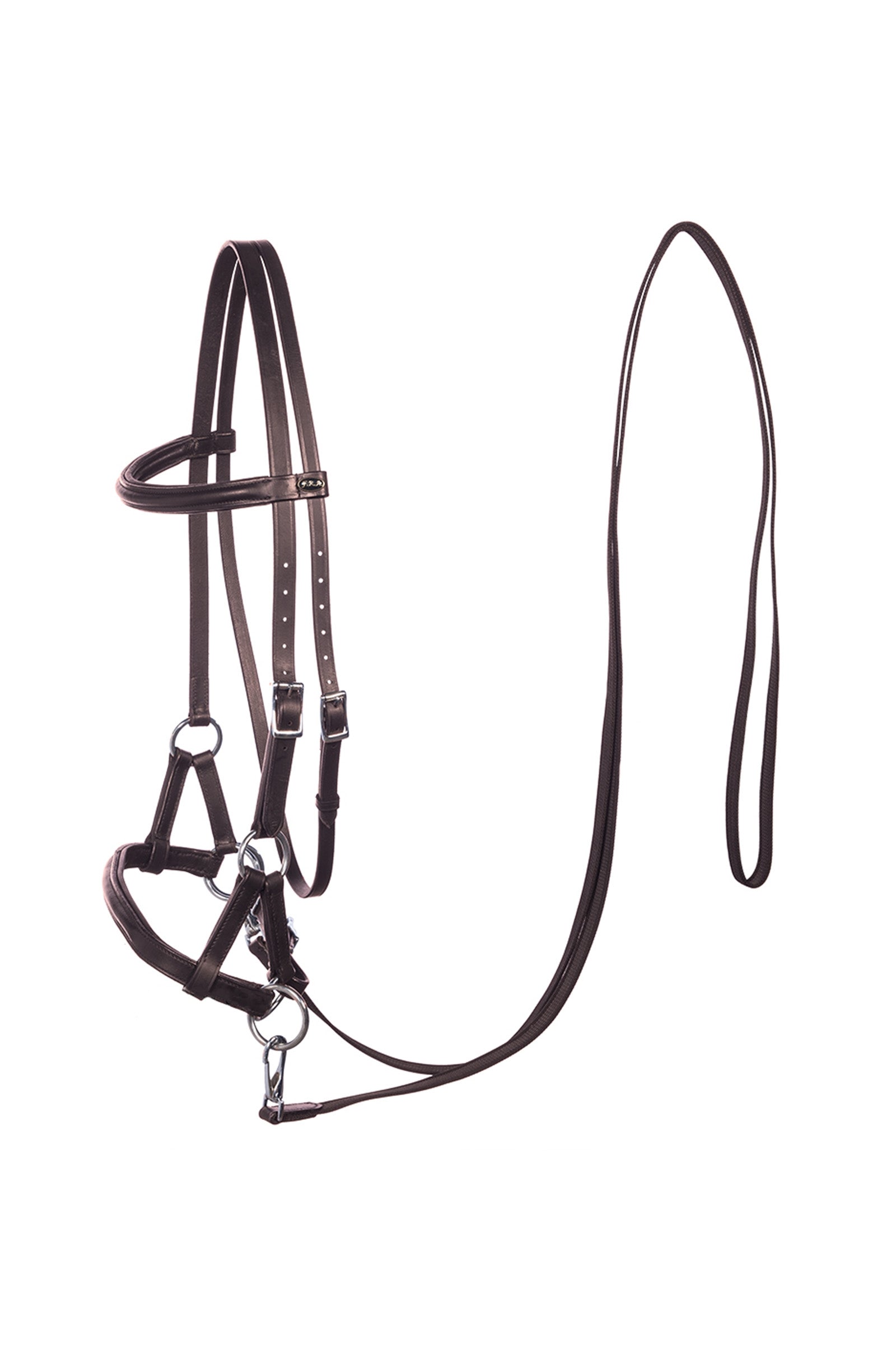 F.R.A. Freedom Riding Articles Pardoes Sidepull (System 3) Leather w/ Anti Slip Reins Briderie et enrênements