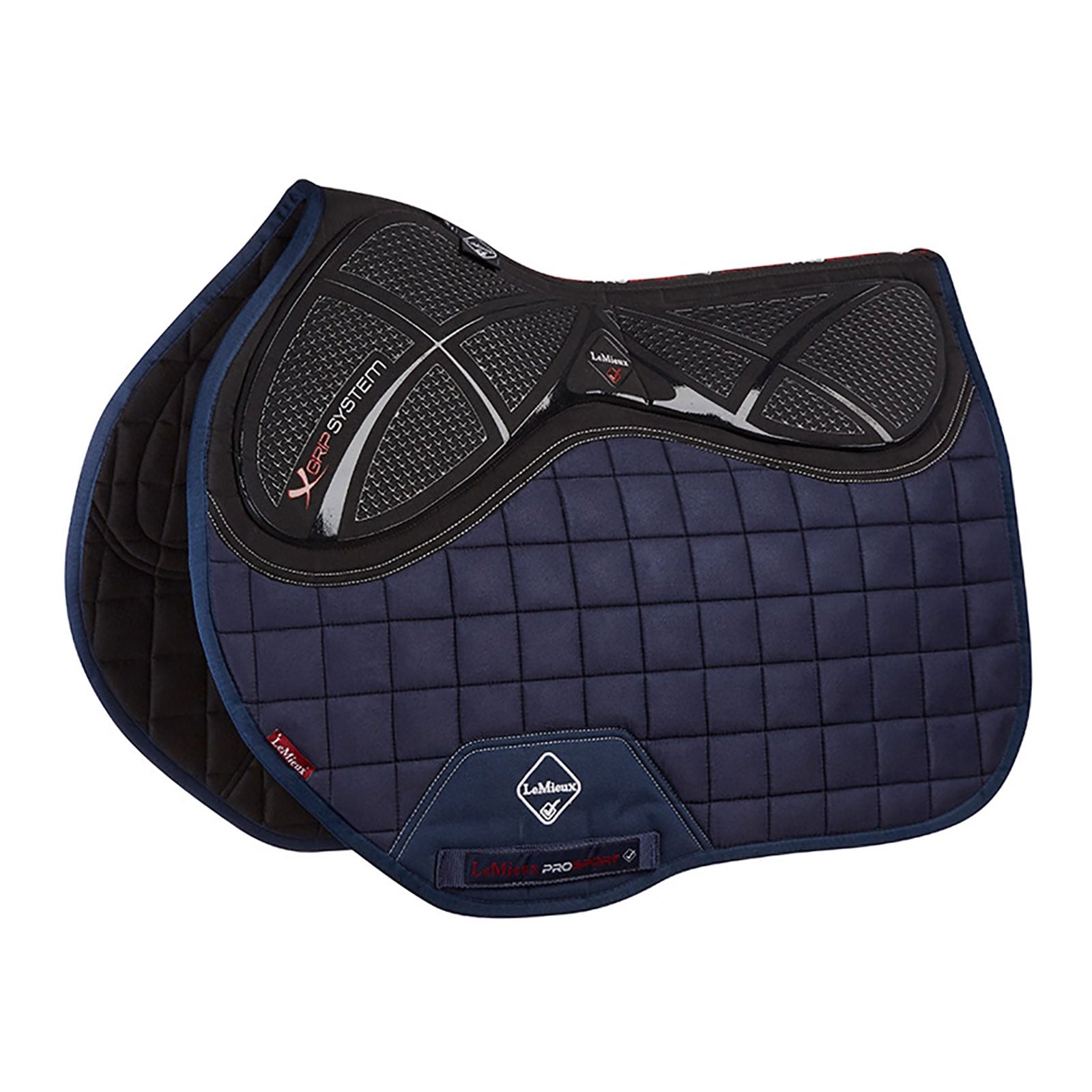 LeMieux Tapis de selle adhérant Silicone Eurojump X-Grip Tapis de selle