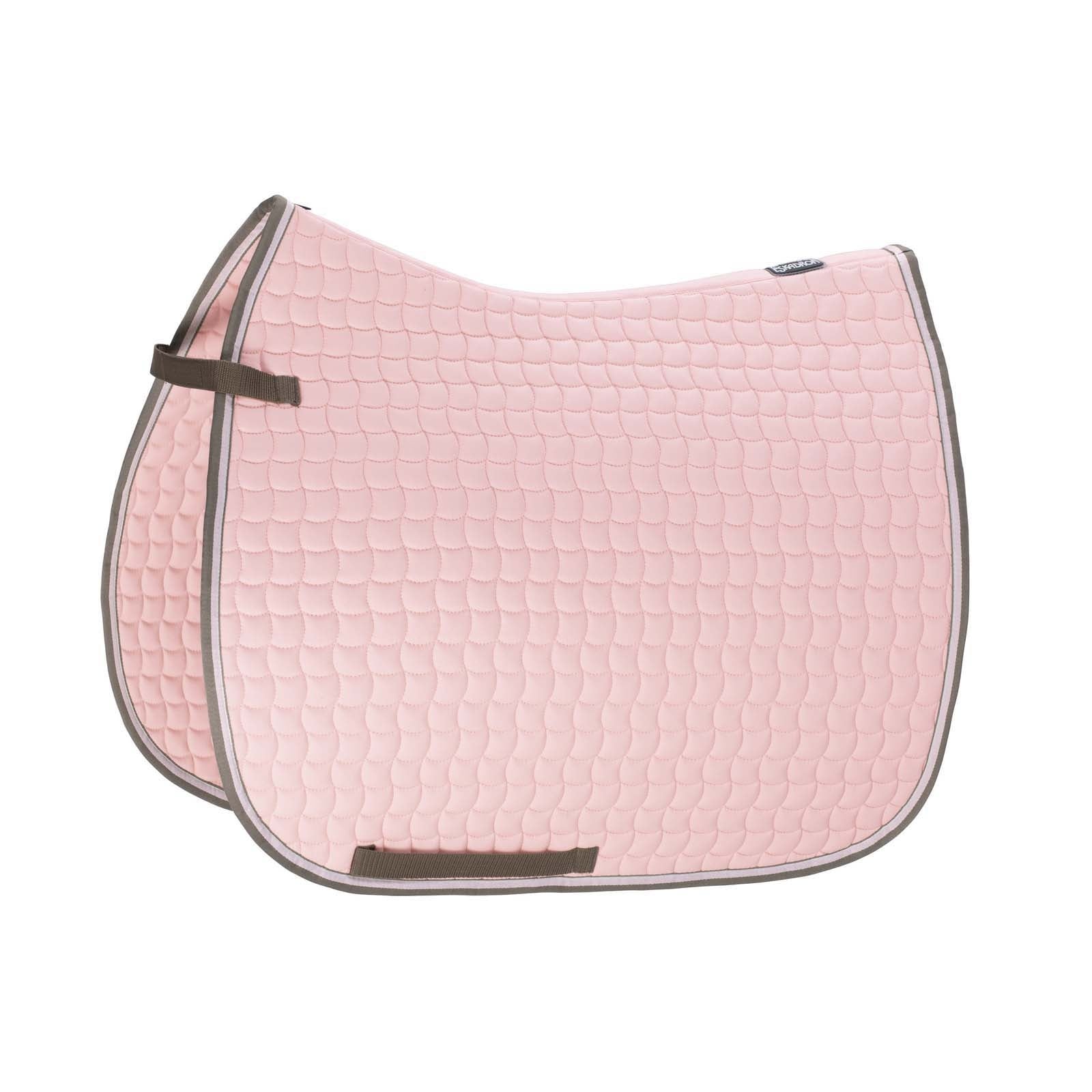 Eskadron Tapis de selle mixte COTON avec liseré Tapis de selle