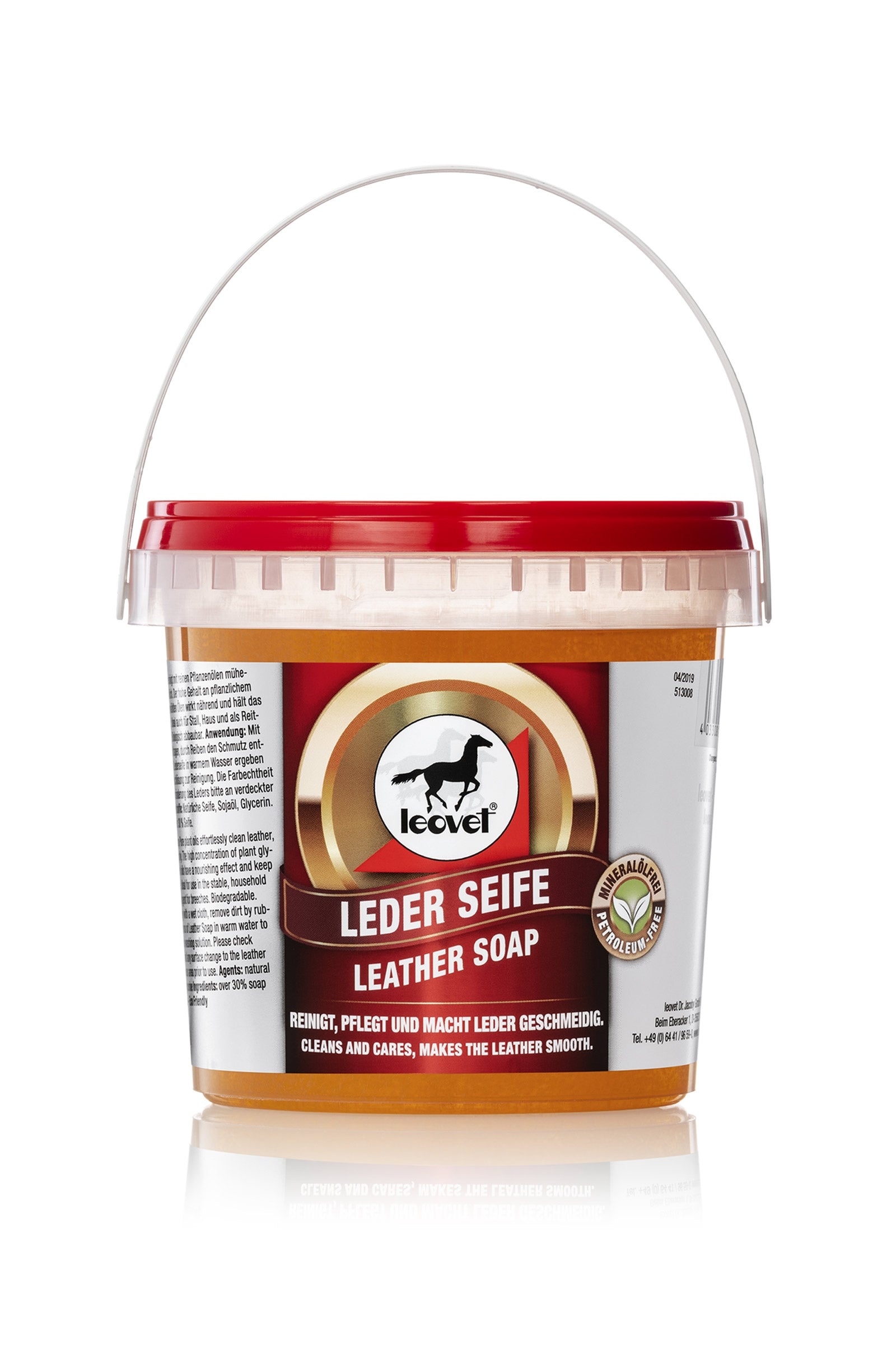 Leovet Savon pour cuir, 500g (450ml) Soins