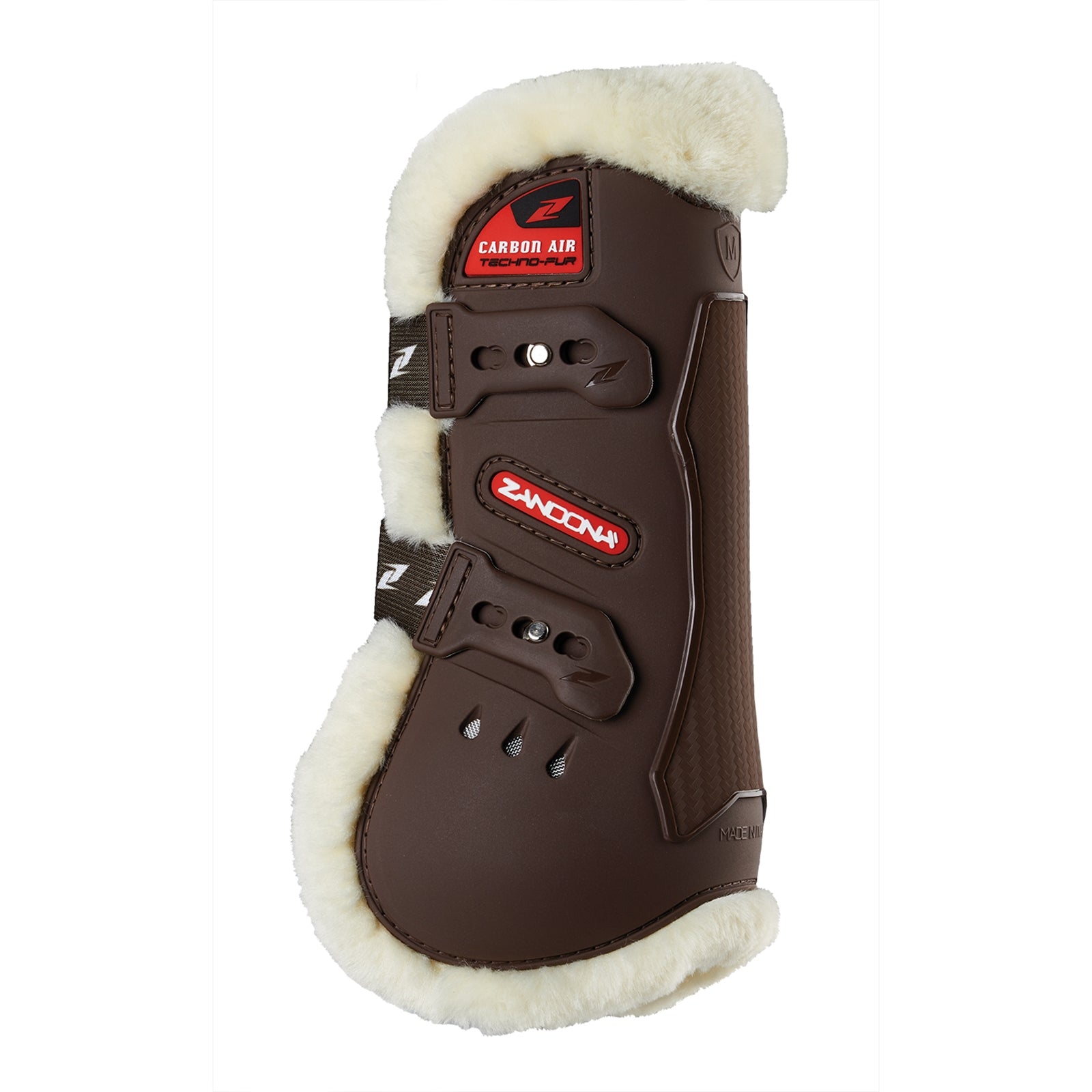 Zandona Guêtres de protection protège-tendons fourrure Carbon Air Techno-Fur Leg Protection & Hoof Protection for Horses