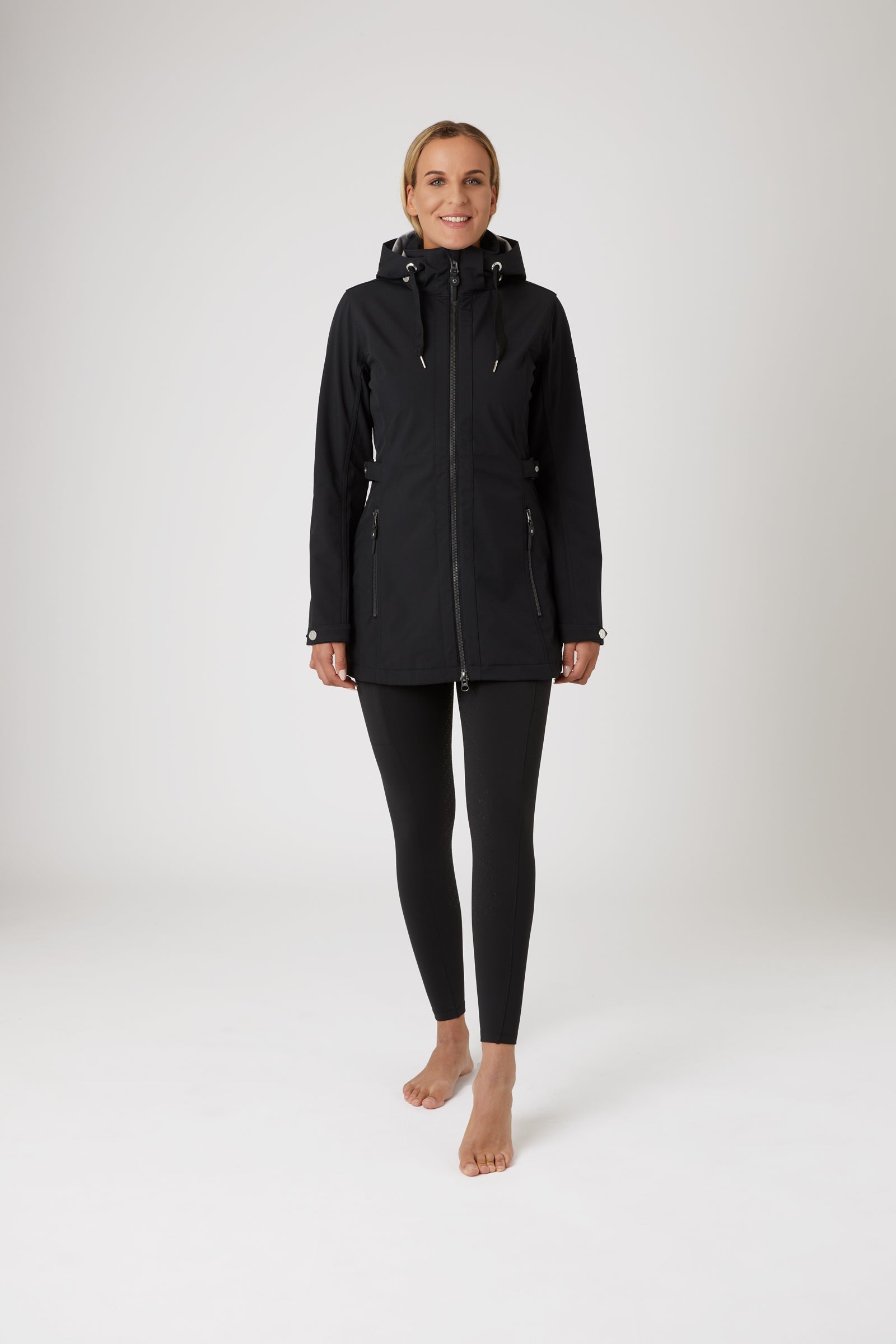 Horze Freya Women's Long Soft-shell Riding Jacket Women’s Riding Clothing