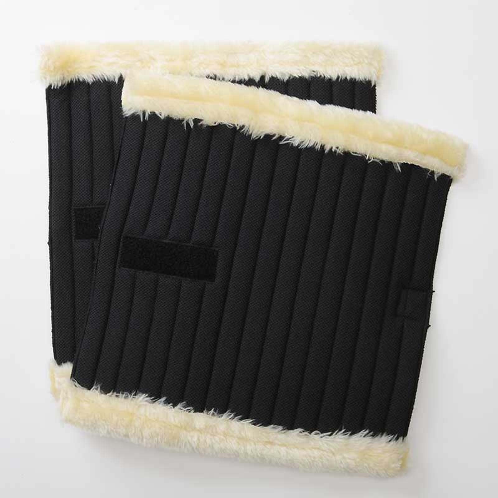 Kavalkade Sous-bandes Laine Fausse Fourrure Leg Protection & Hoof Protection for Horses