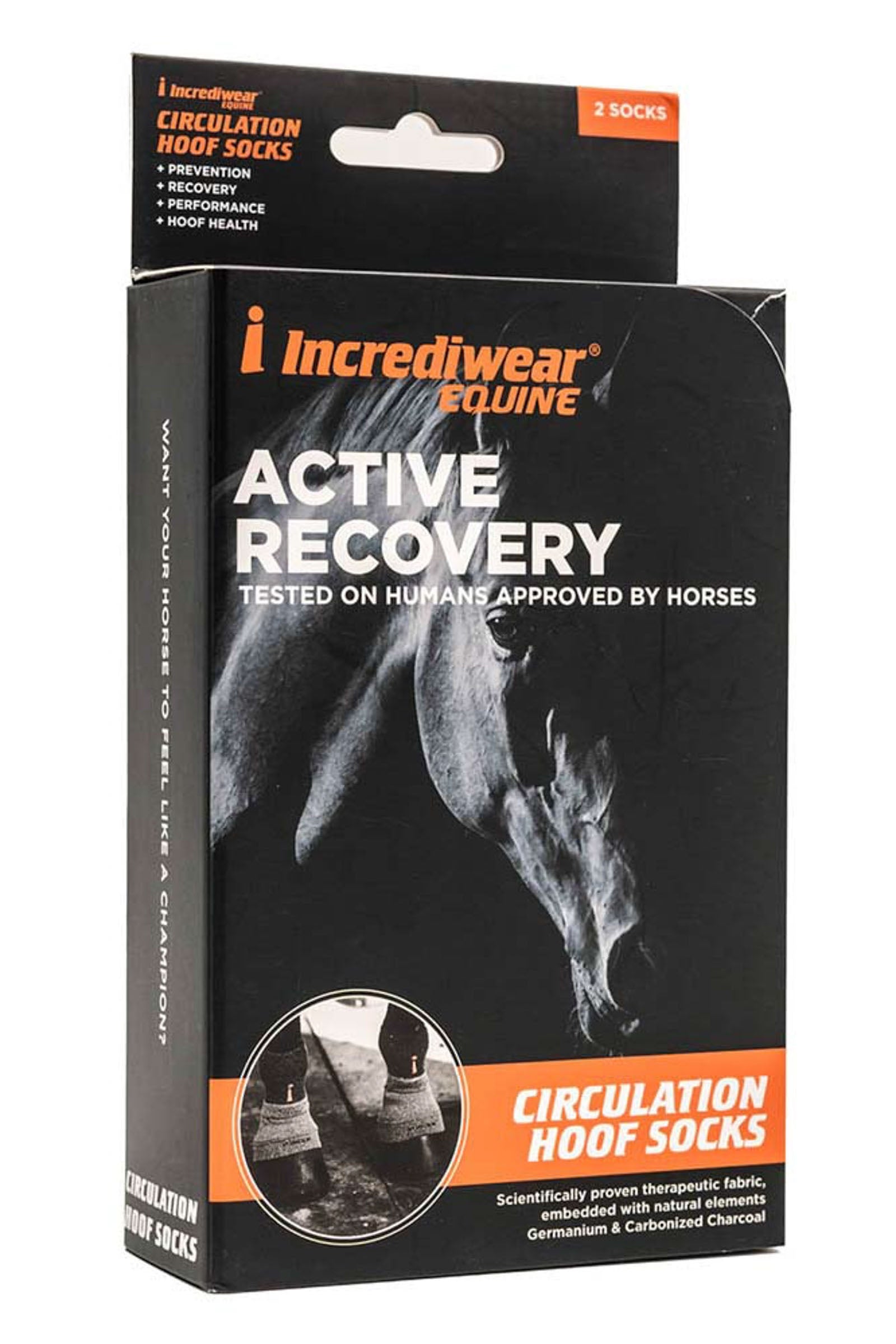 Incrediwear Chaussettes Circulation Sabots Leg Protection & Hoof Protection for Horses