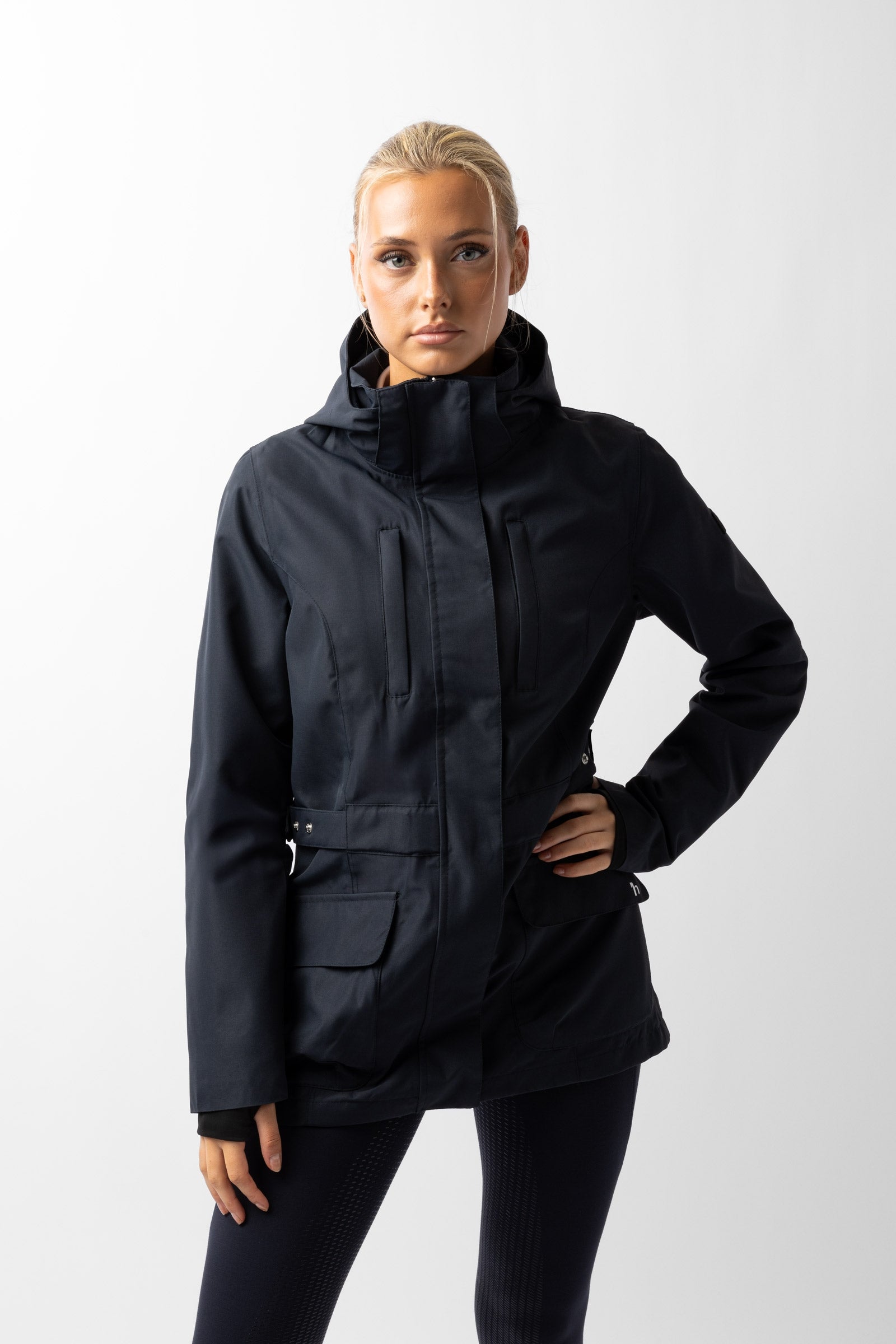 Horze Jadine Women's Technical Waterproof Riding Jacket Summer Riding Jacket Vêtements d'équitation femme
