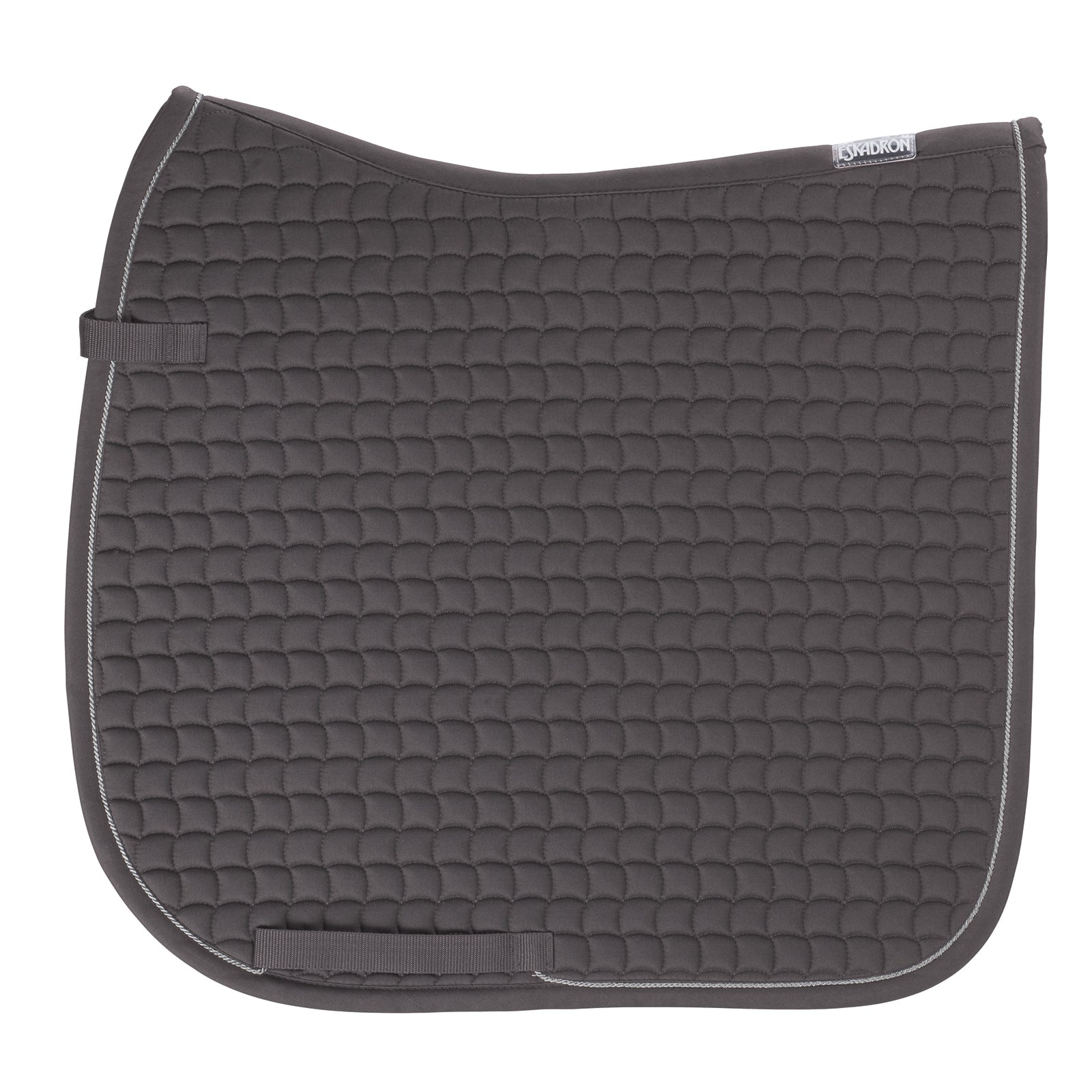 Eskadron Tapis de selle de dressage coton Argent Tapis de selle