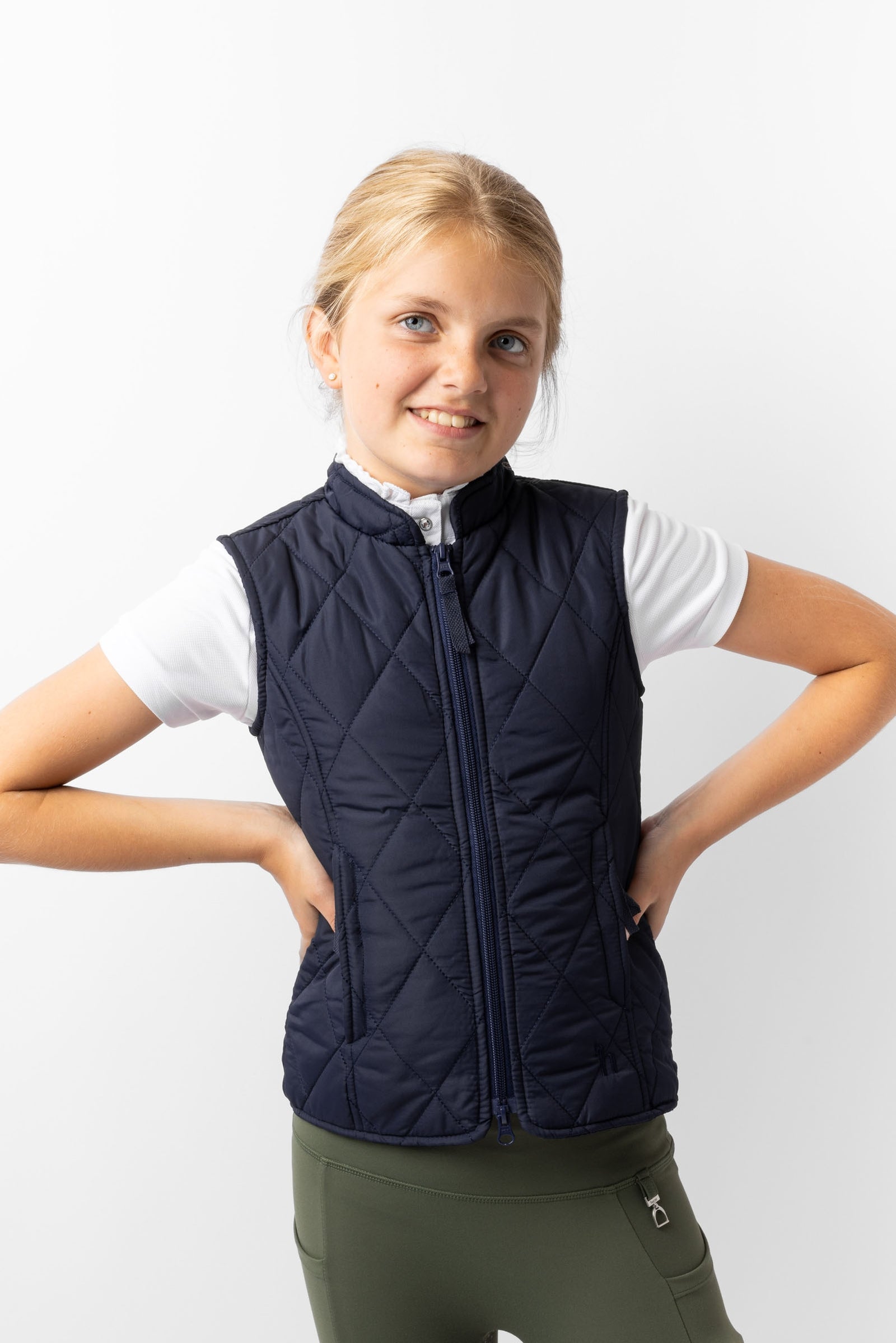 Horze Veste matelassée classique , enfant Vêtements d'équitation enfant