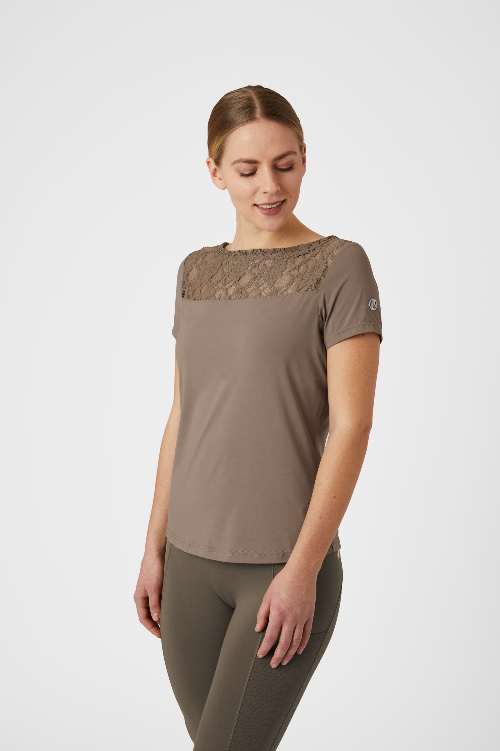 B Vertigo Natalia Women's Lace T-Shirt Women’s Riding Clothing