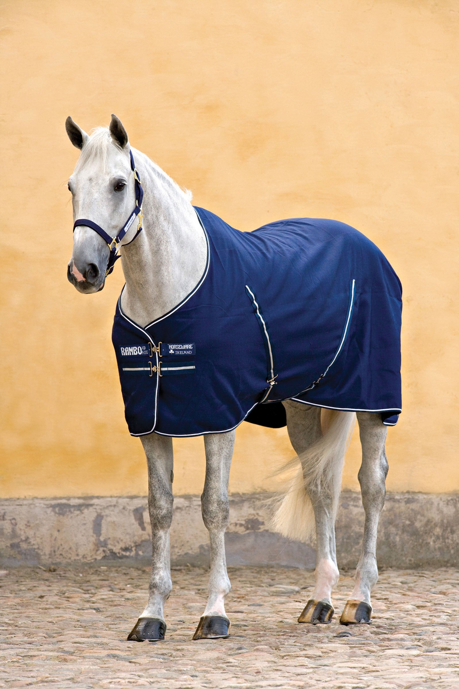 Horseware Rambo Couverture écurie avec doublure en microfibre, 0g Couvertures cheval