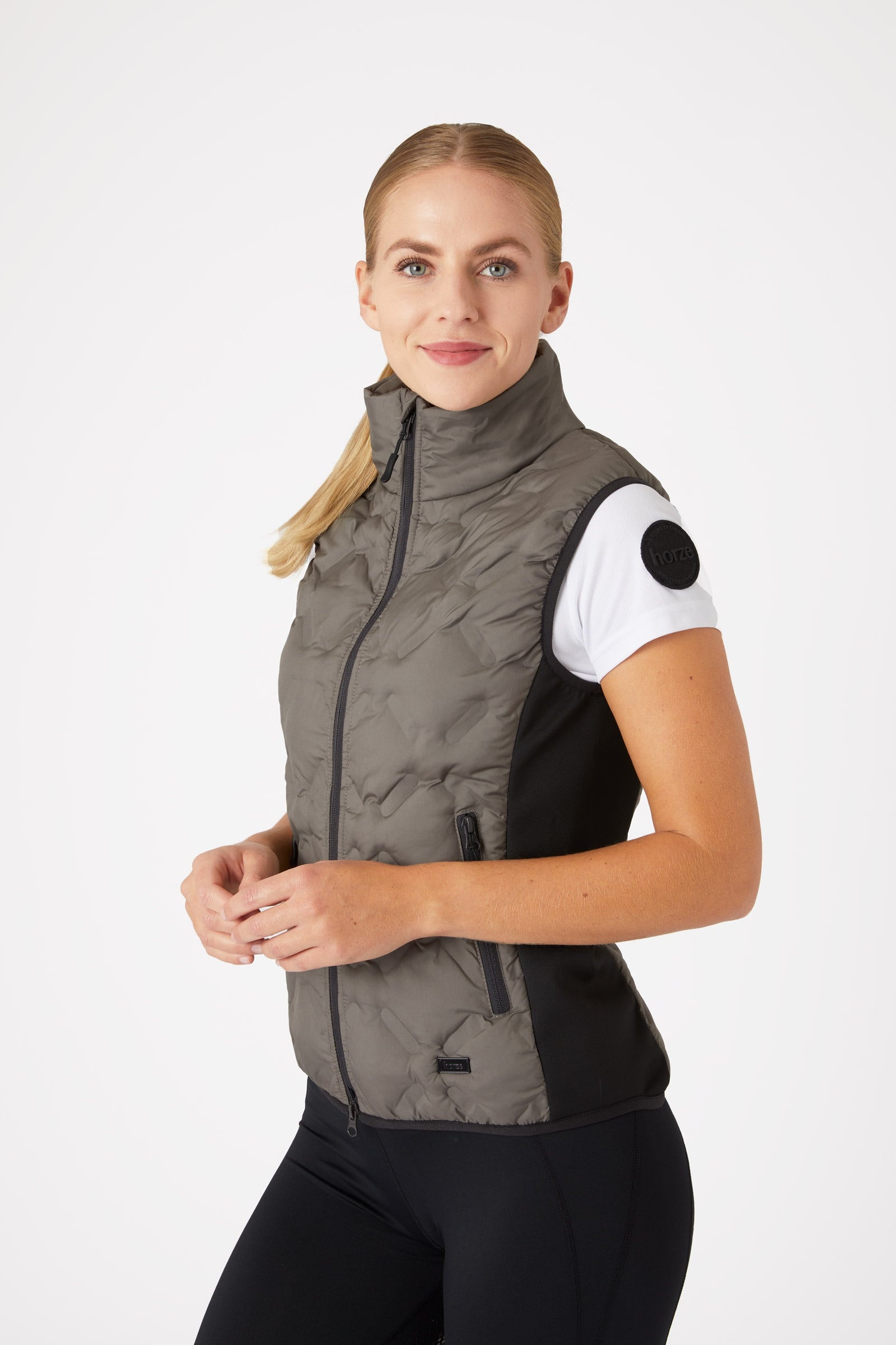 Horze Gilet doudoune sans manches d'équitation Shelly, femme Vêtements d'équitation femme
